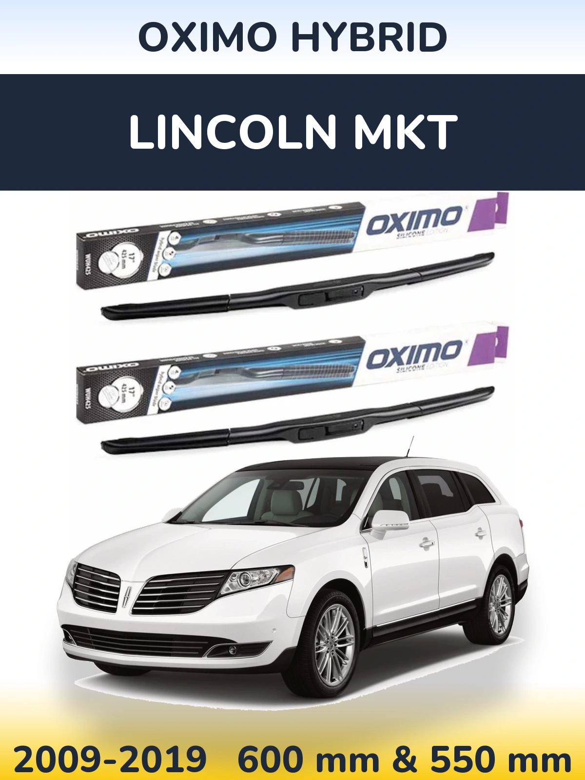 Torkarblad Oximo Hybrid för Lincoln MKT