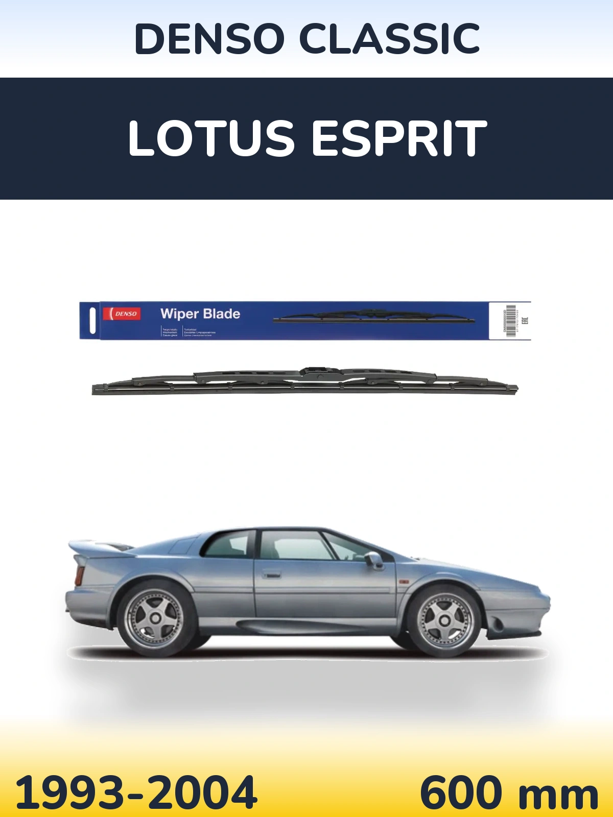 Torkarblad Denso Classic för Lotus Esprit
