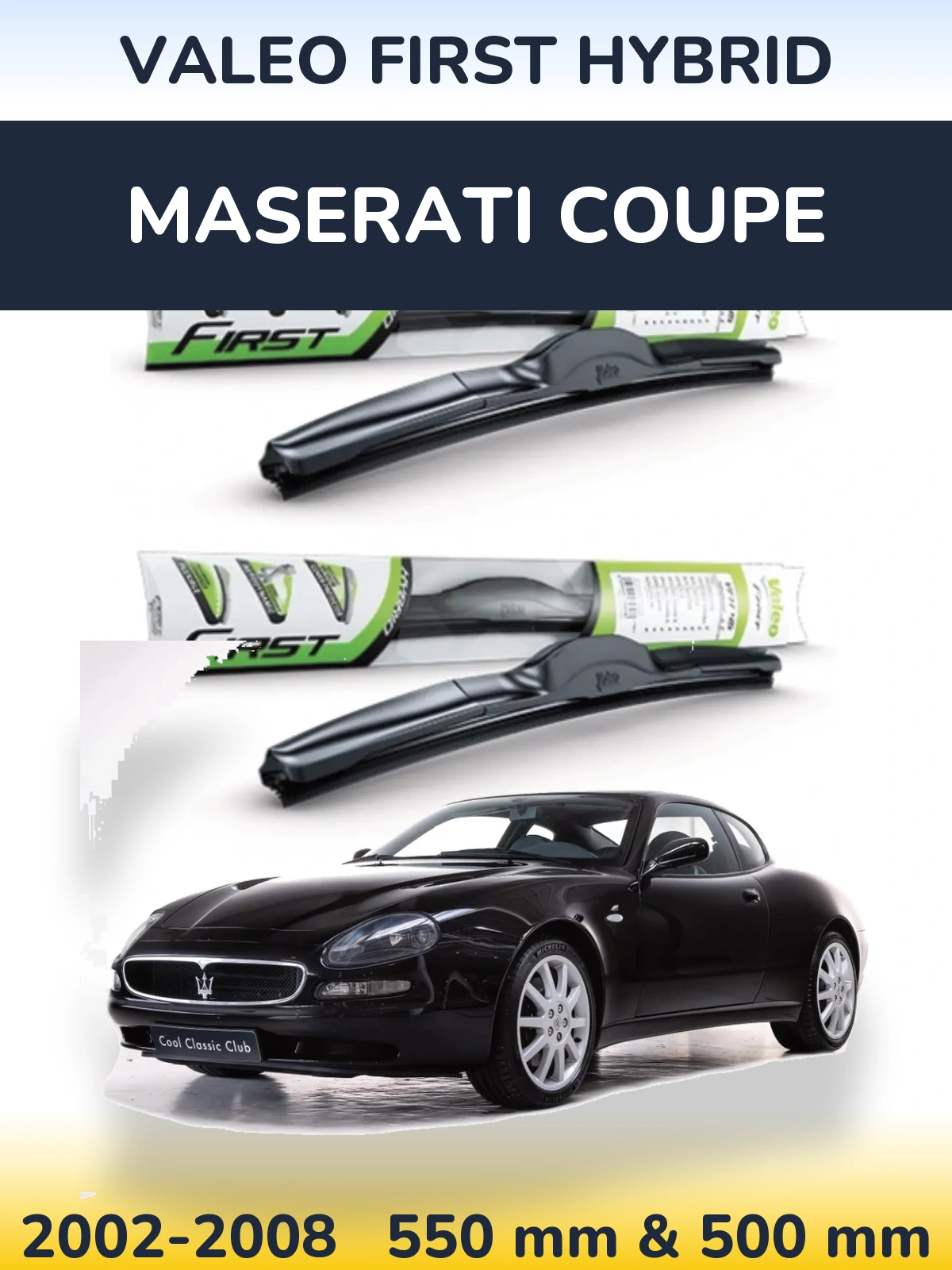 Torkarblad Valeo First Hybrid för Maserati Coupe