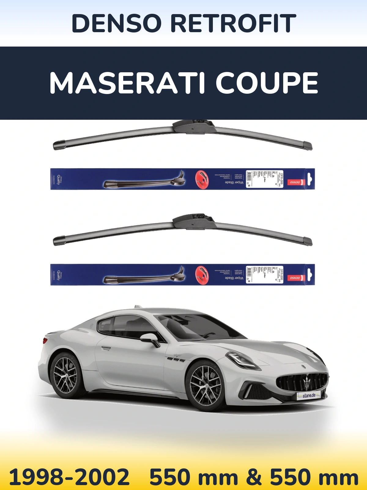 Torkarblad Denso Retrofit för Maserati Coupe