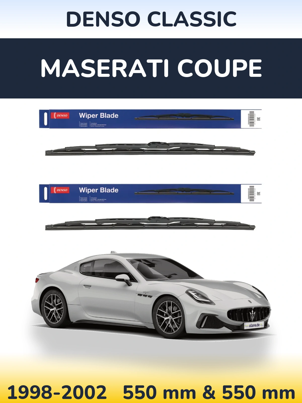Torkarblad Denso Classic för Maserati Coupe