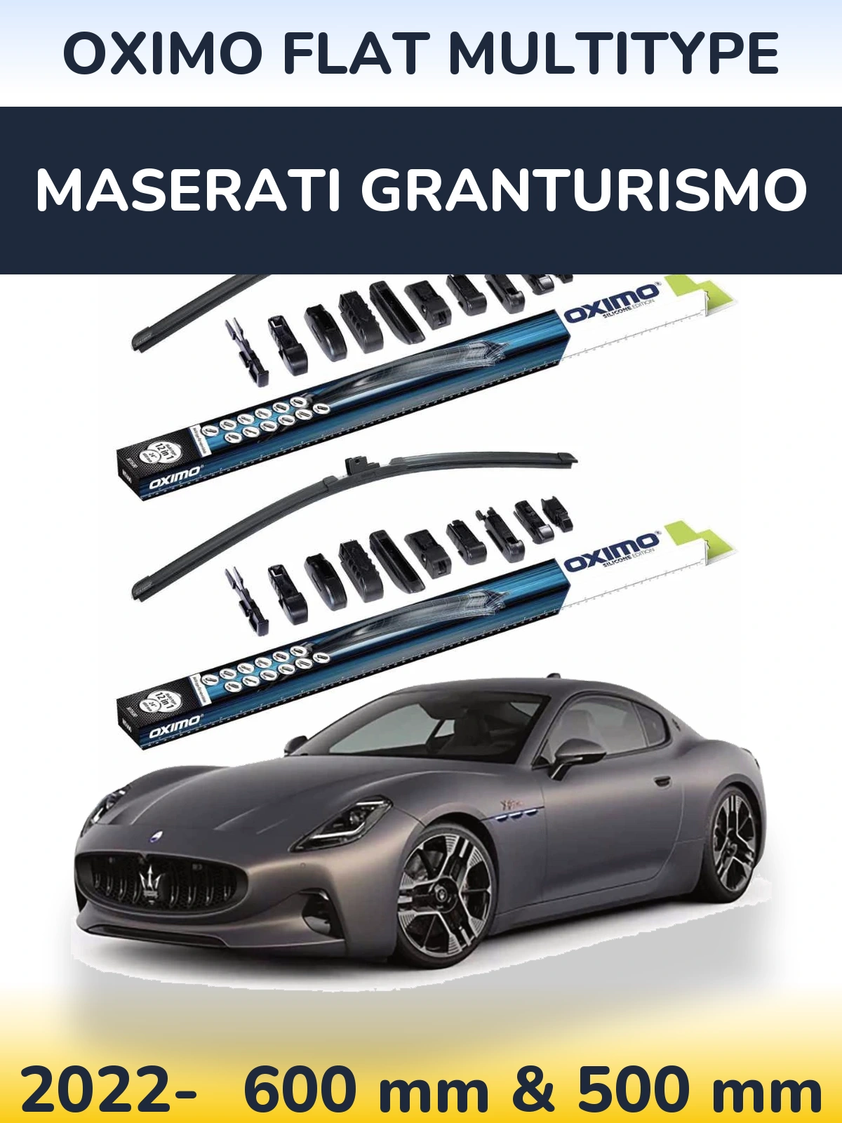 Torkarblad Oximo Flat MultiType för Maserati GranTurismo