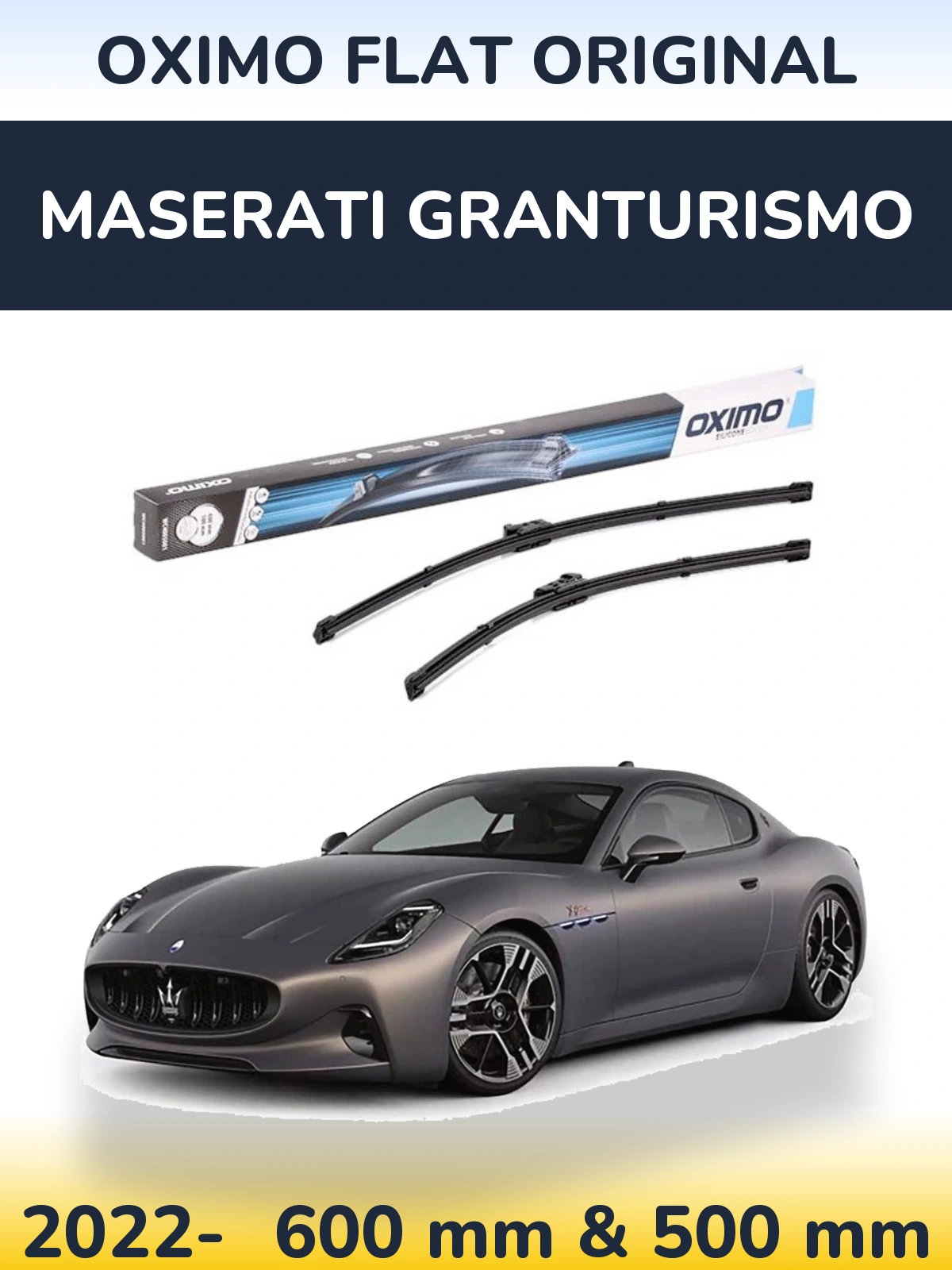 Torkarblad Oximo Flat Original för Maserati GranTurismo