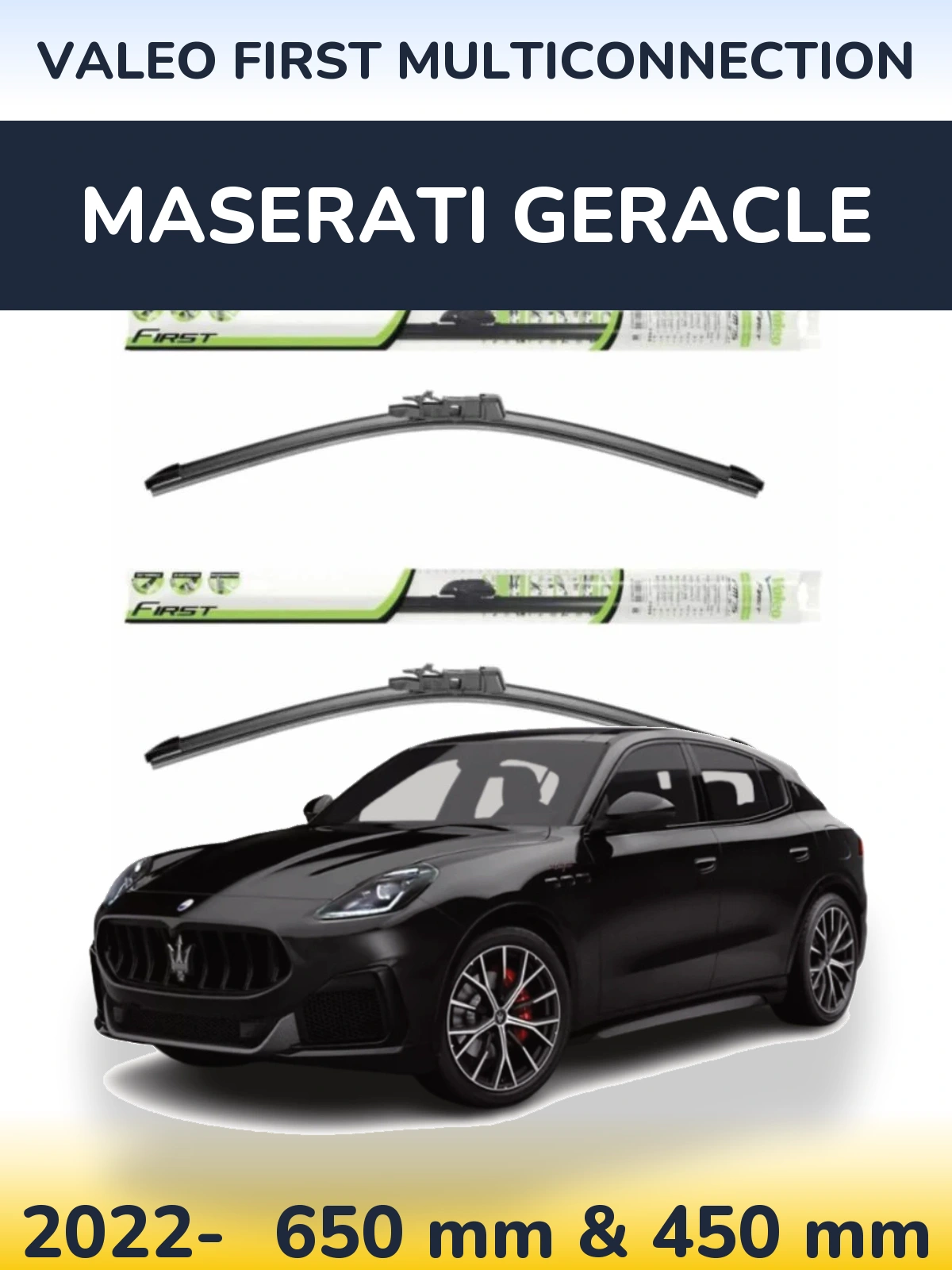 Torkarblad Valeo First MultiConnection för Maserati Geracle