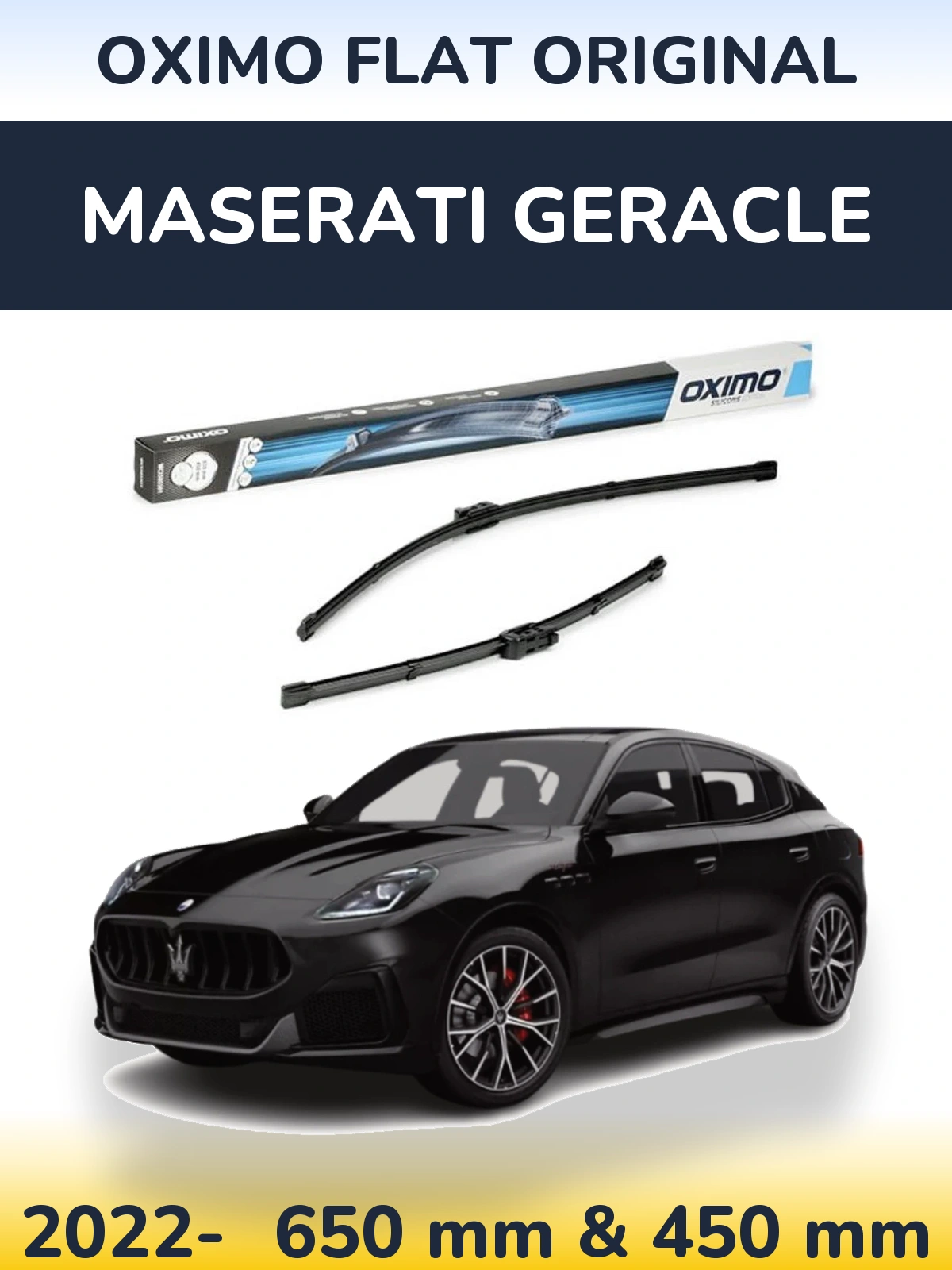 Torkarblad Oximo Flat Original för Maserati Geracle