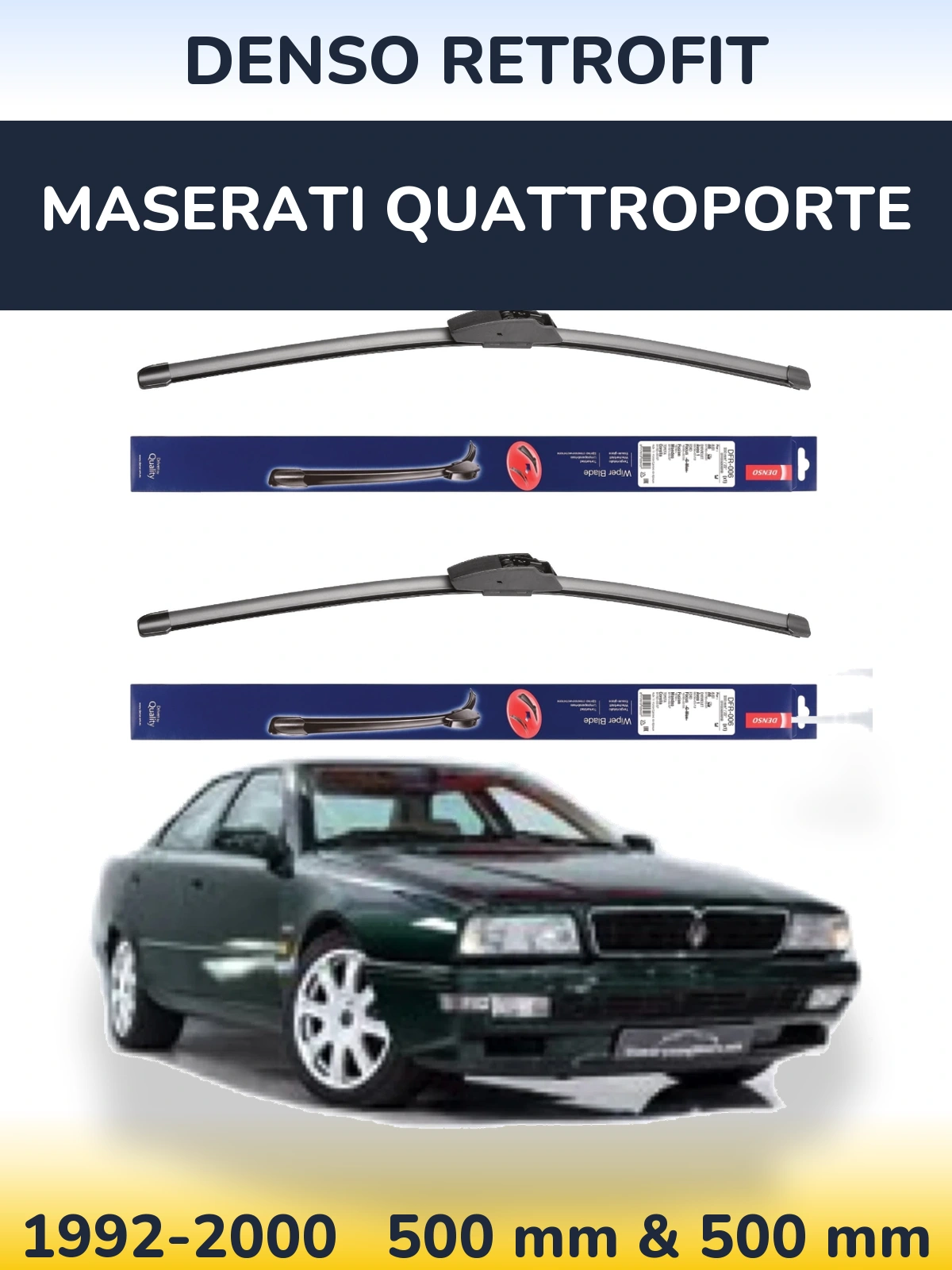Torkarblad Denso Retrofit för Maserati Quattroporte