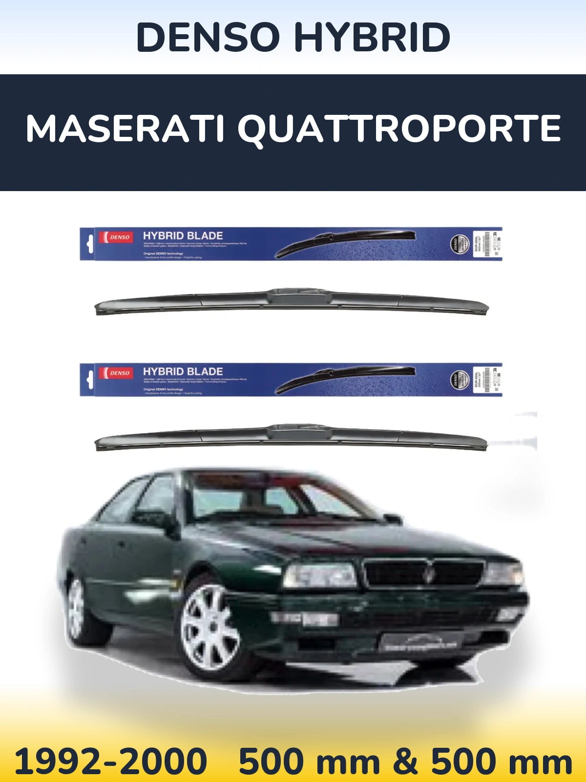 Torkarblad Denso Hybrid för Maserati Quattroporte