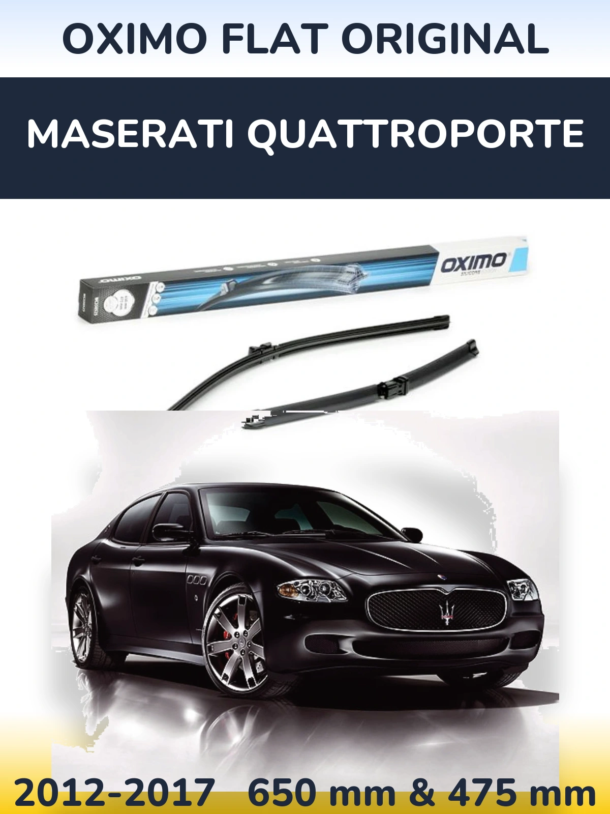 Torkarblad Oximo Flat Original för Maserati Quattroporte