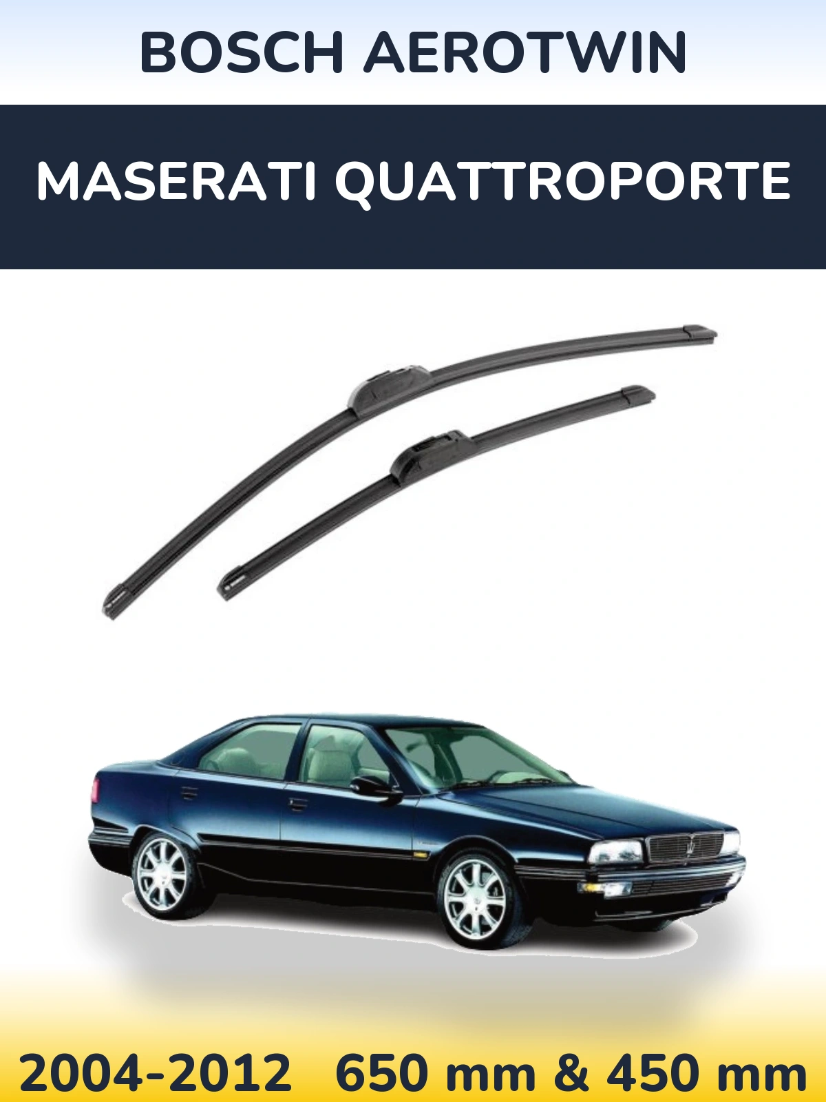 Torkarblad BOSCH AeroTwin för Maserati Quattroporte