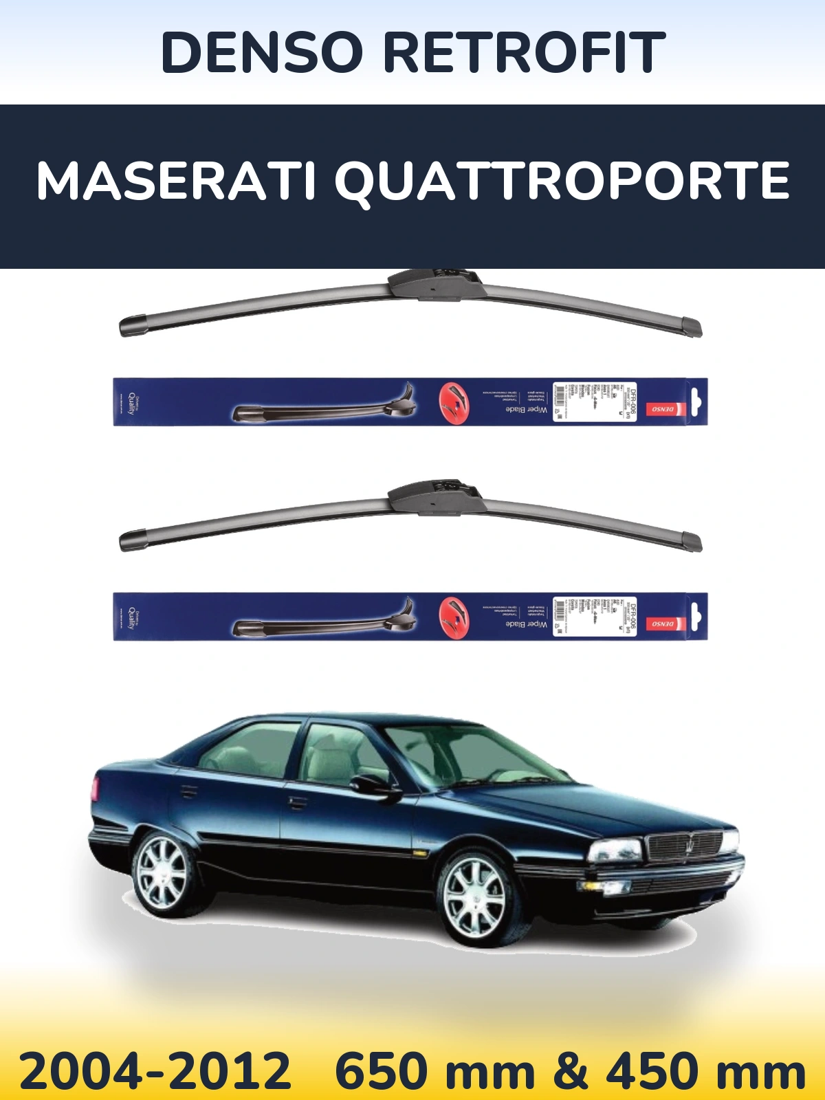 Torkarblad Denso Retrofit för Maserati Quattroporte