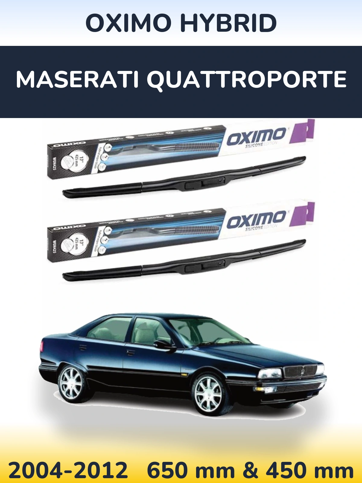 Torkarblad Oximo Hybrid för Maserati Quattroporte