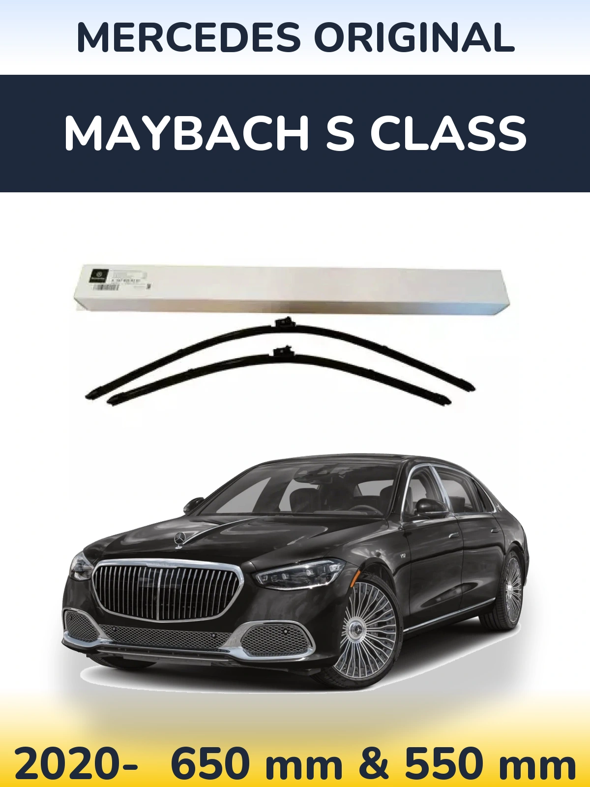 Torkarblad Mercedes OEM Mercedes Original för Maybach S Class