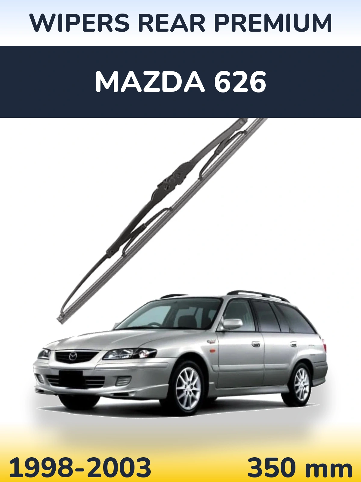Torkarblad WIPERS REAR PREMIUM för Mazda 626