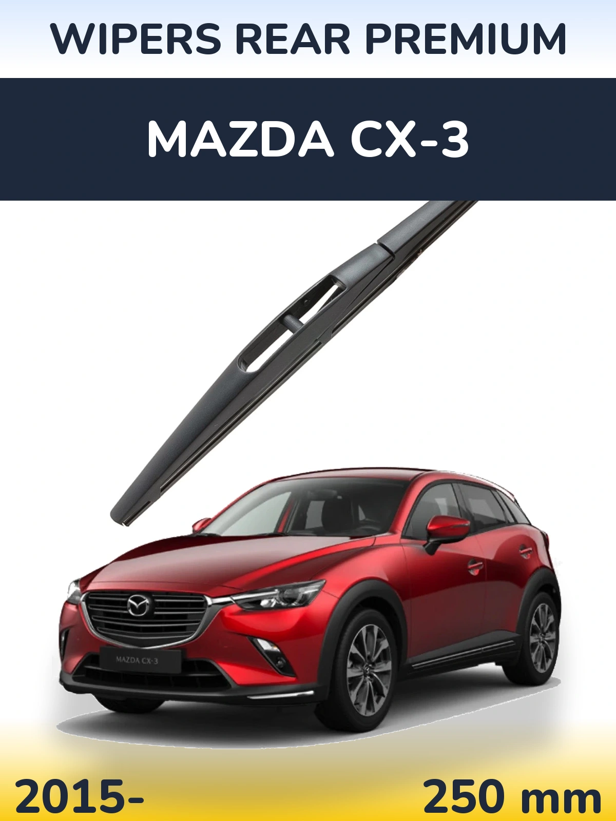 Torkarblad WIPERS REAR PREMIUM för Mazda CX-3