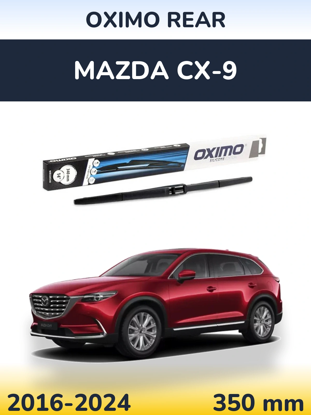 Torkarblad Oximo Rear för Mazda CX-9