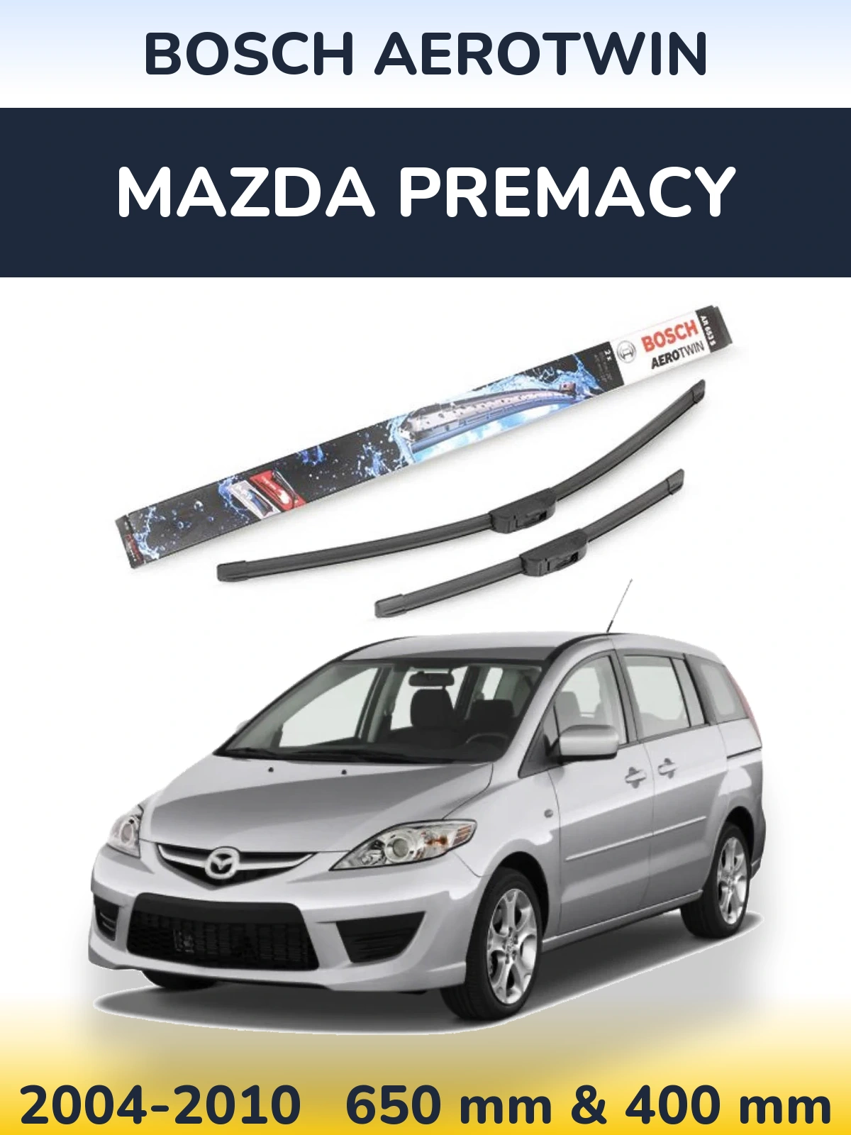 Torkarblad BOSCH AeroTwin för Mazda Premacy