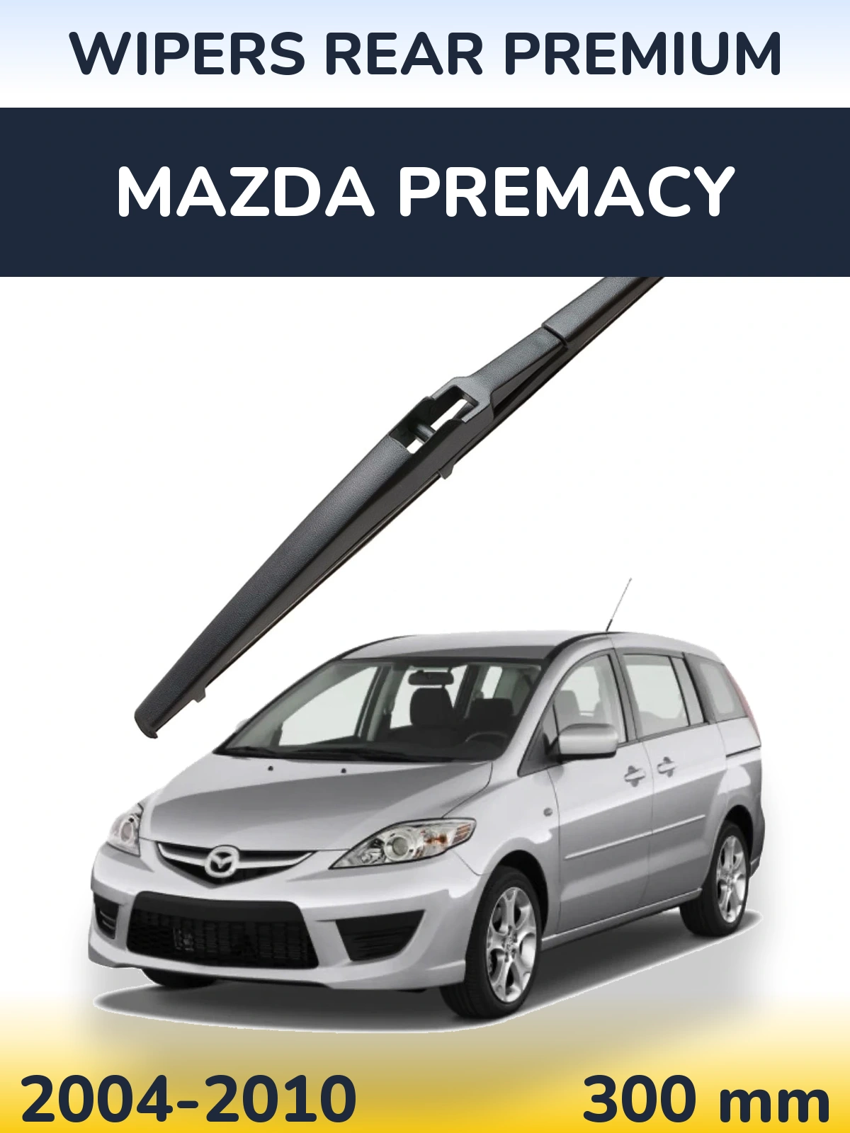 Torkarblad WIPERS REAR PREMIUM för Mazda Premacy
