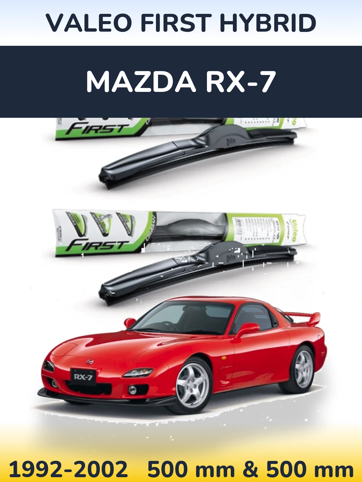 Torkarblad Valeo First Hybrid för Mazda RX-7