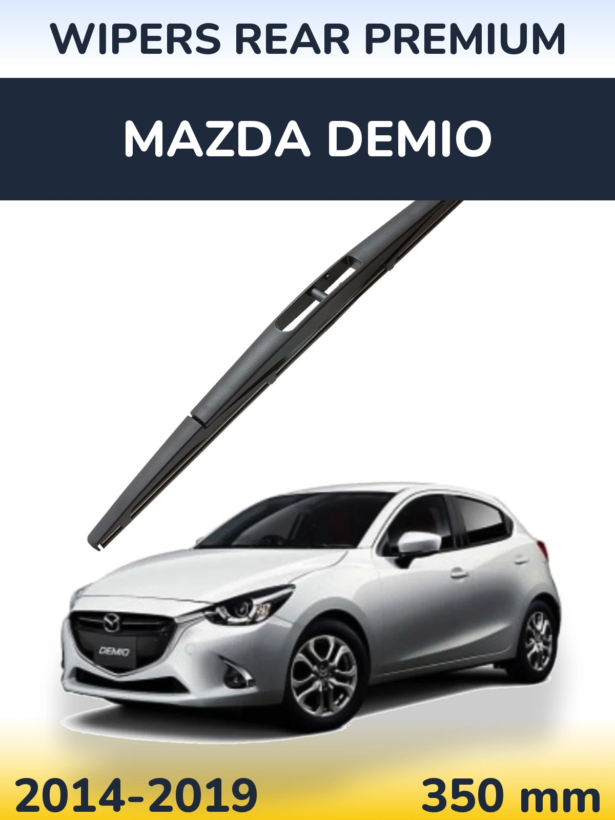 Torkarblad WIPERS REAR PREMIUM för Mazda Demio