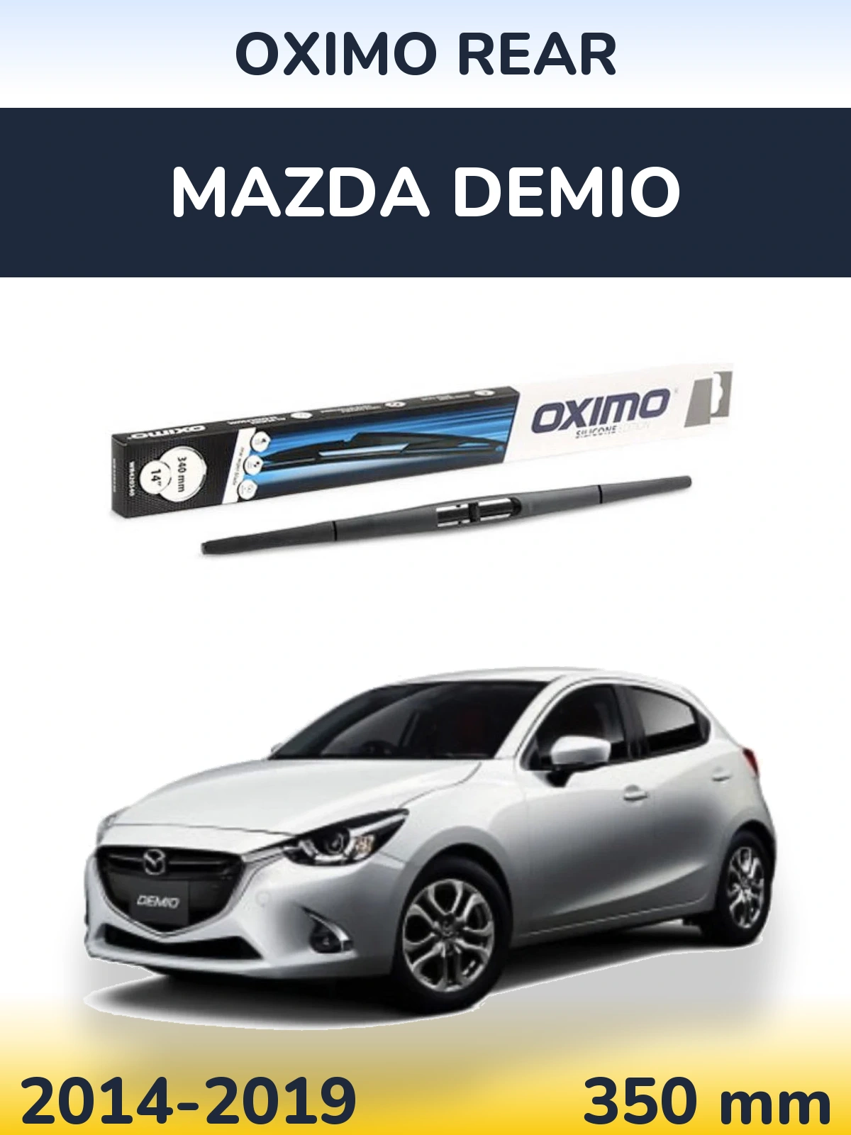 Torkarblad Oximo Rear för Mazda Demio