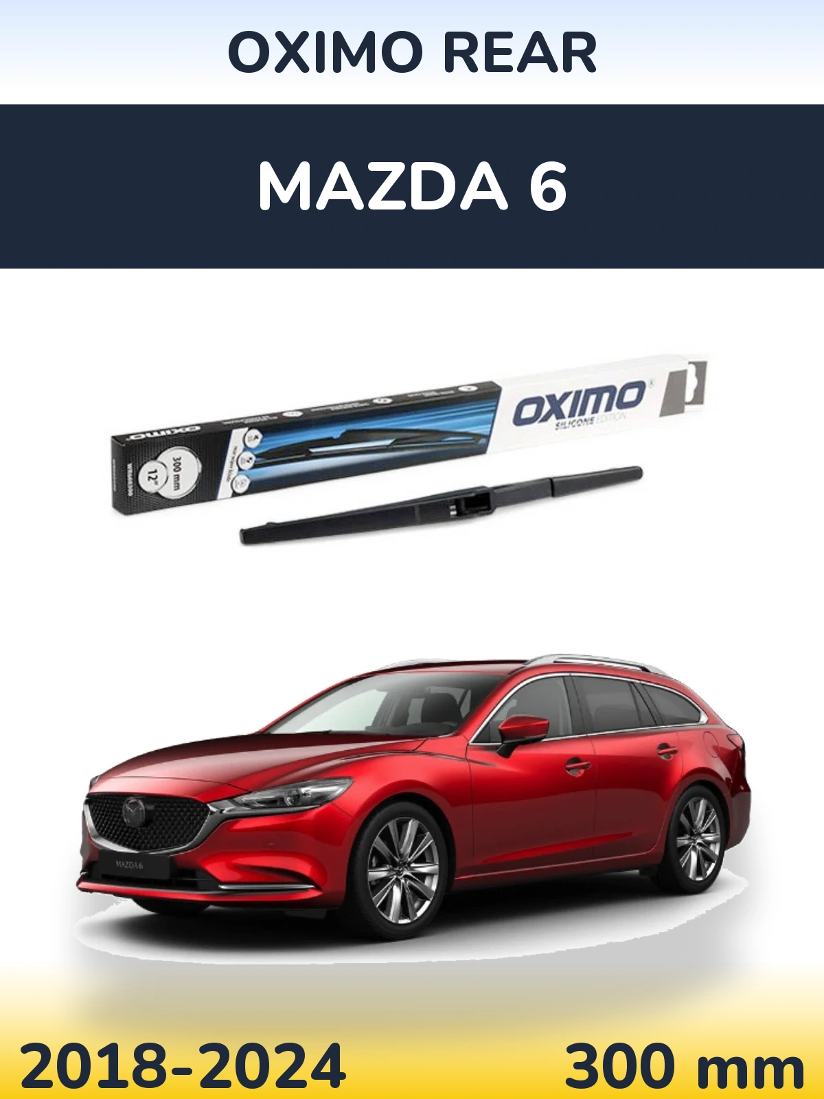 Torkarblad Oximo Rear för Mazda 6