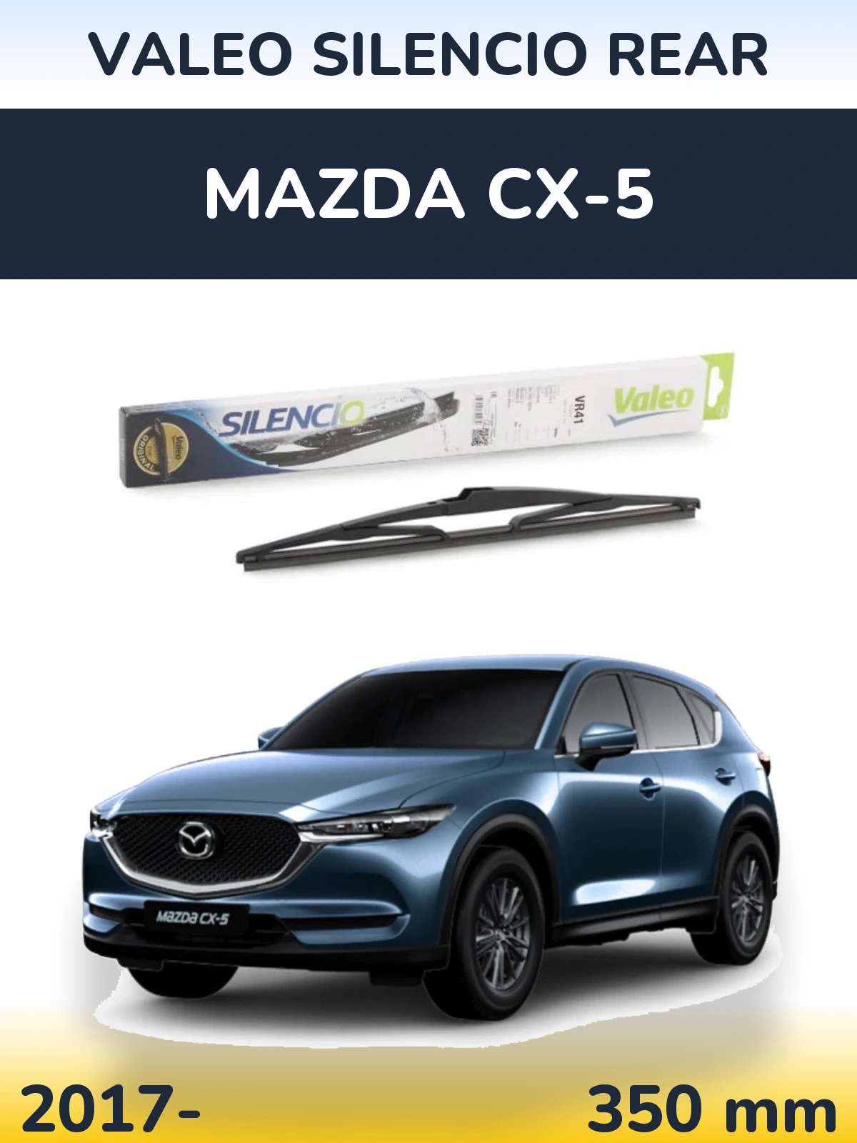 Torkarblad Valeo Silencio Rear för Mazda CX-5