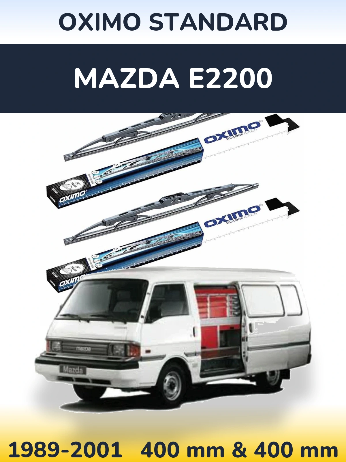 Torkarblad Oximo Standard för Mazda E2200