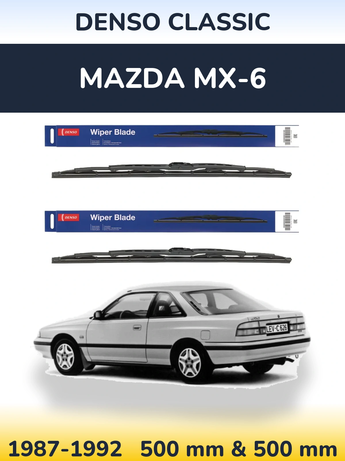 Torkarblad Denso Classic för Mazda MX-6