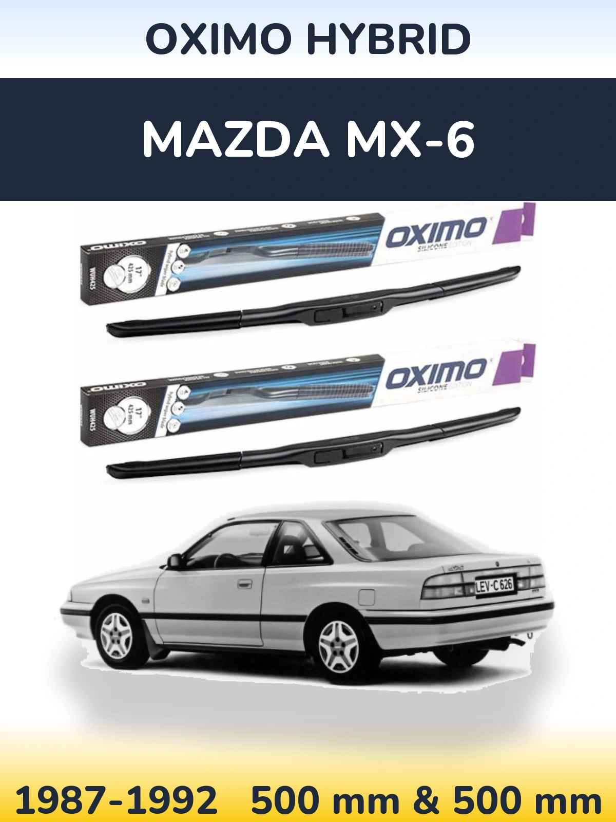 Torkarblad Oximo Hybrid för Mazda MX-6