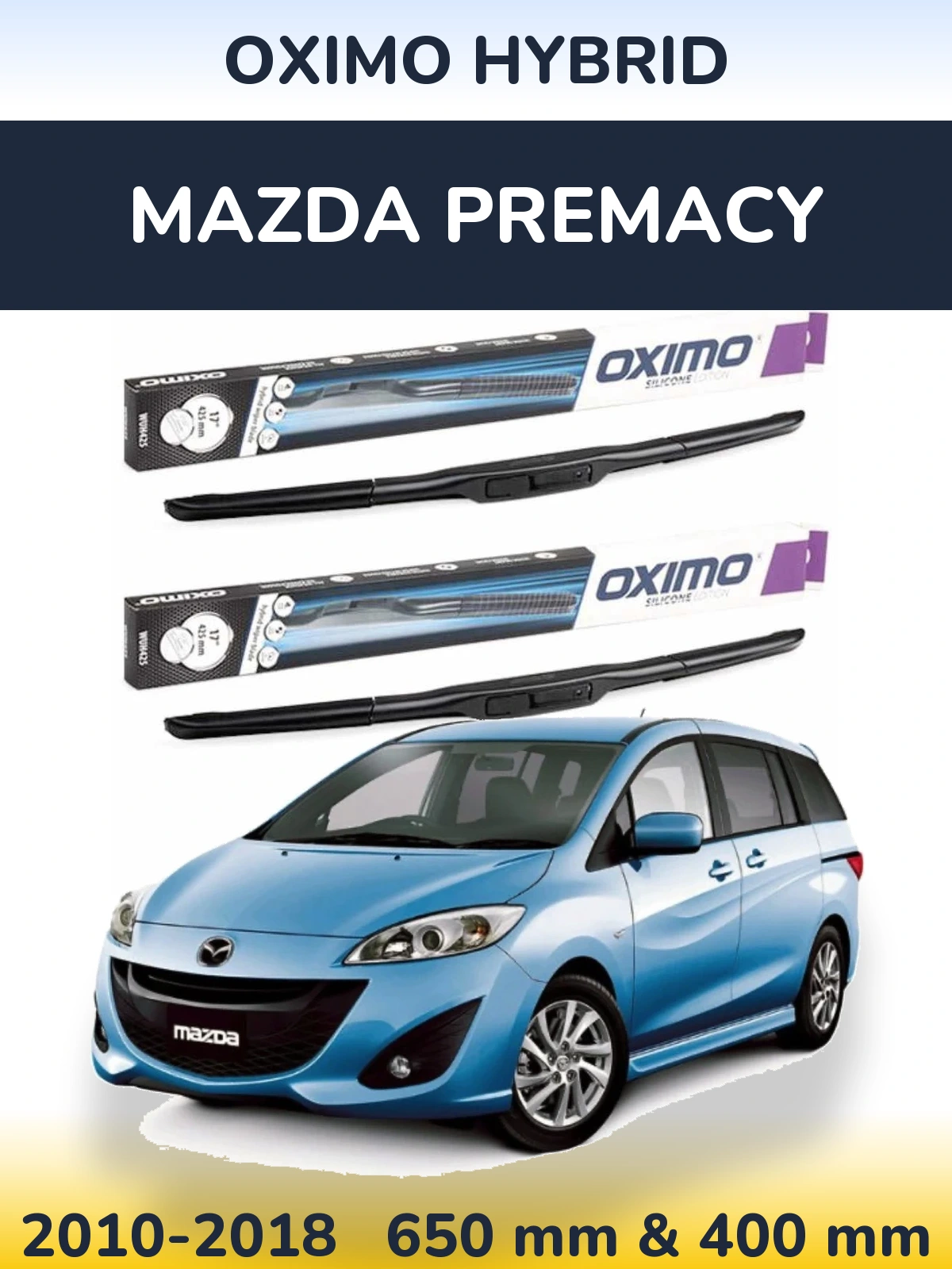Torkarblad Oximo Hybrid för Mazda Premacy