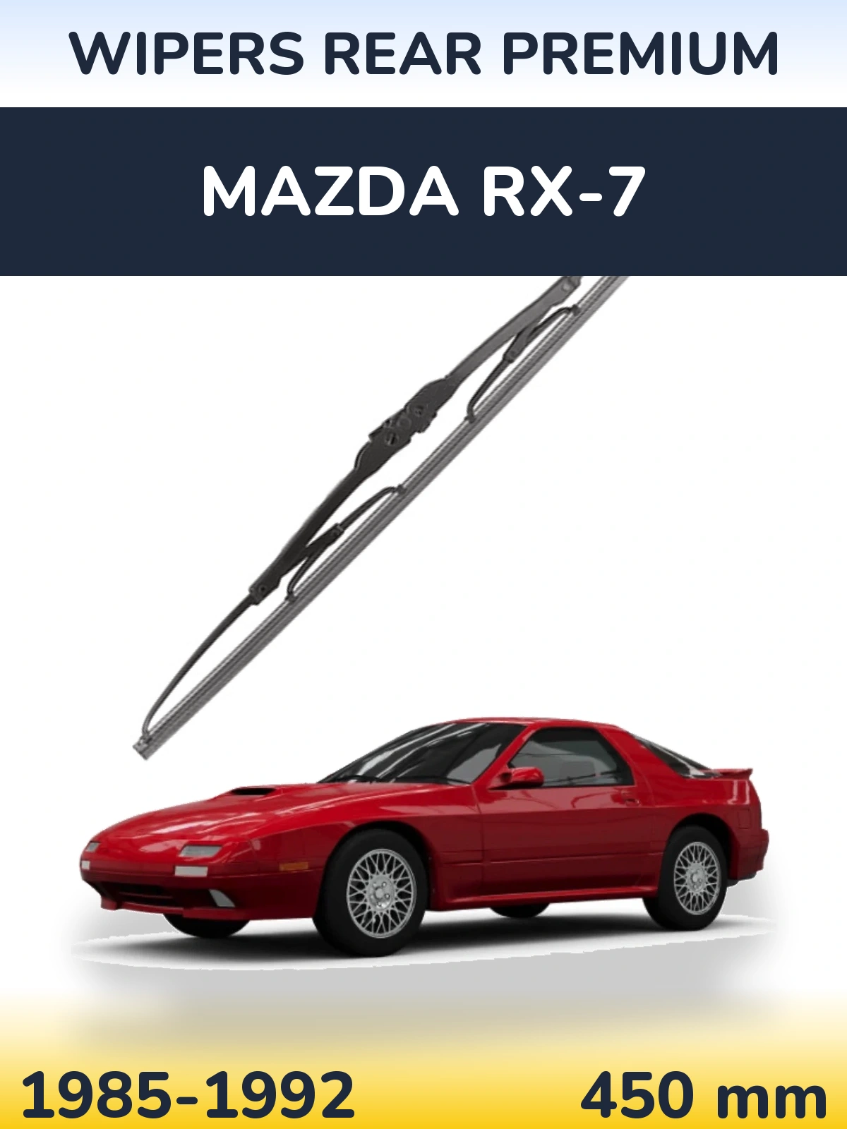 Torkarblad WIPERS REAR PREMIUM för Mazda RX-7