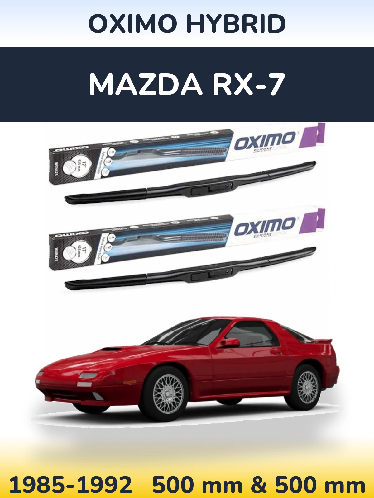 Torkarblad Oximo Hybrid för Mazda RX-7