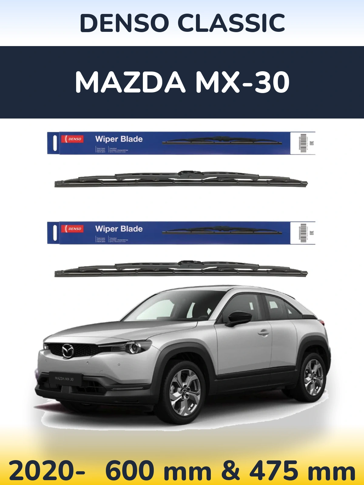 Torkarblad Denso Classic för Mazda MX-30