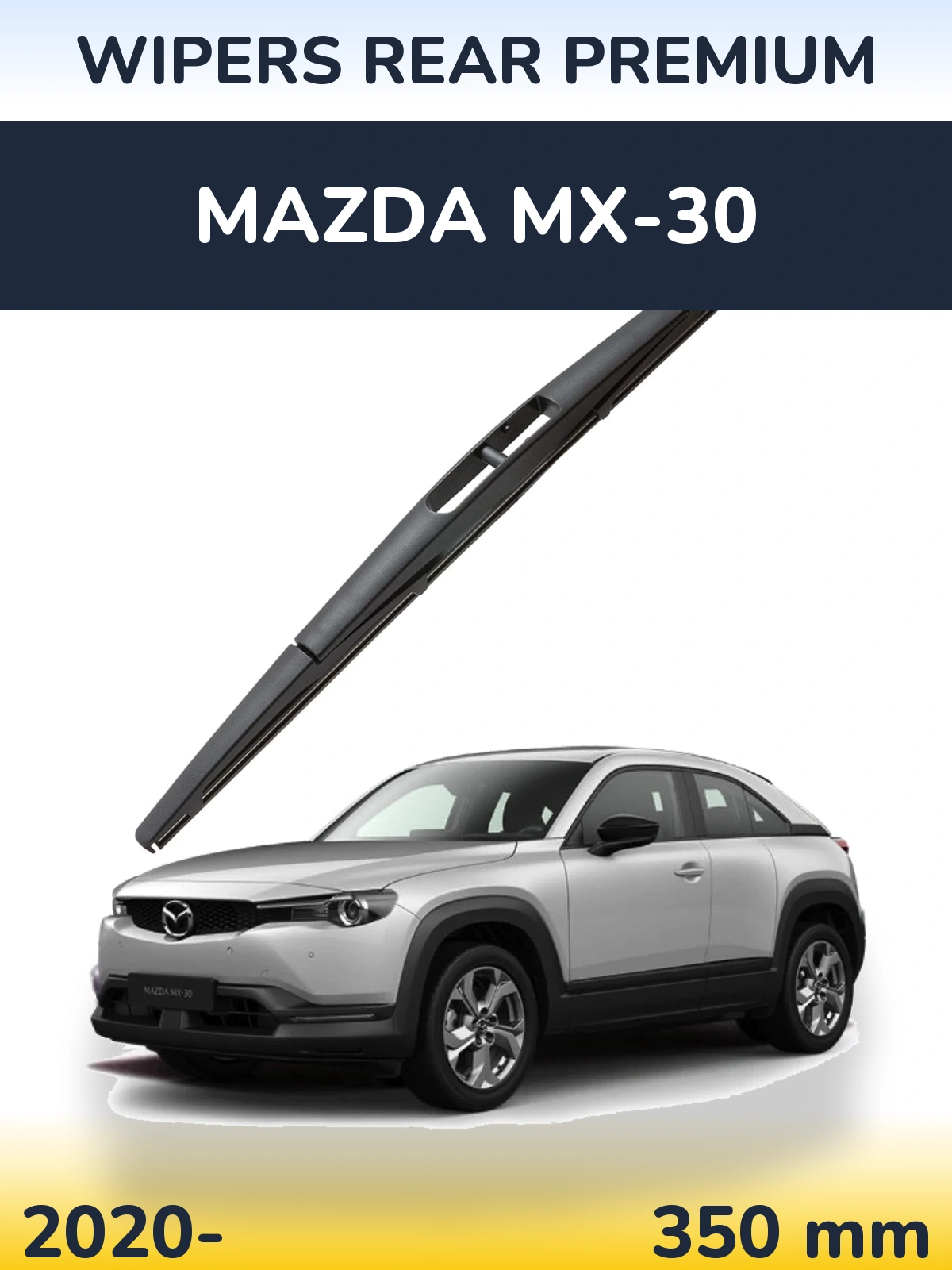 Rear wiper blade WIPERS REAR PREMIUM 350 mm for Mazda MX-30 2020-2026