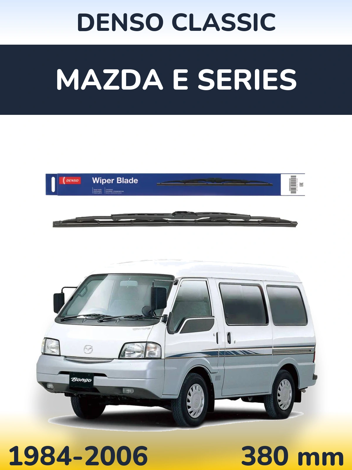 Torkarblad Denso Classic för Mazda E Series