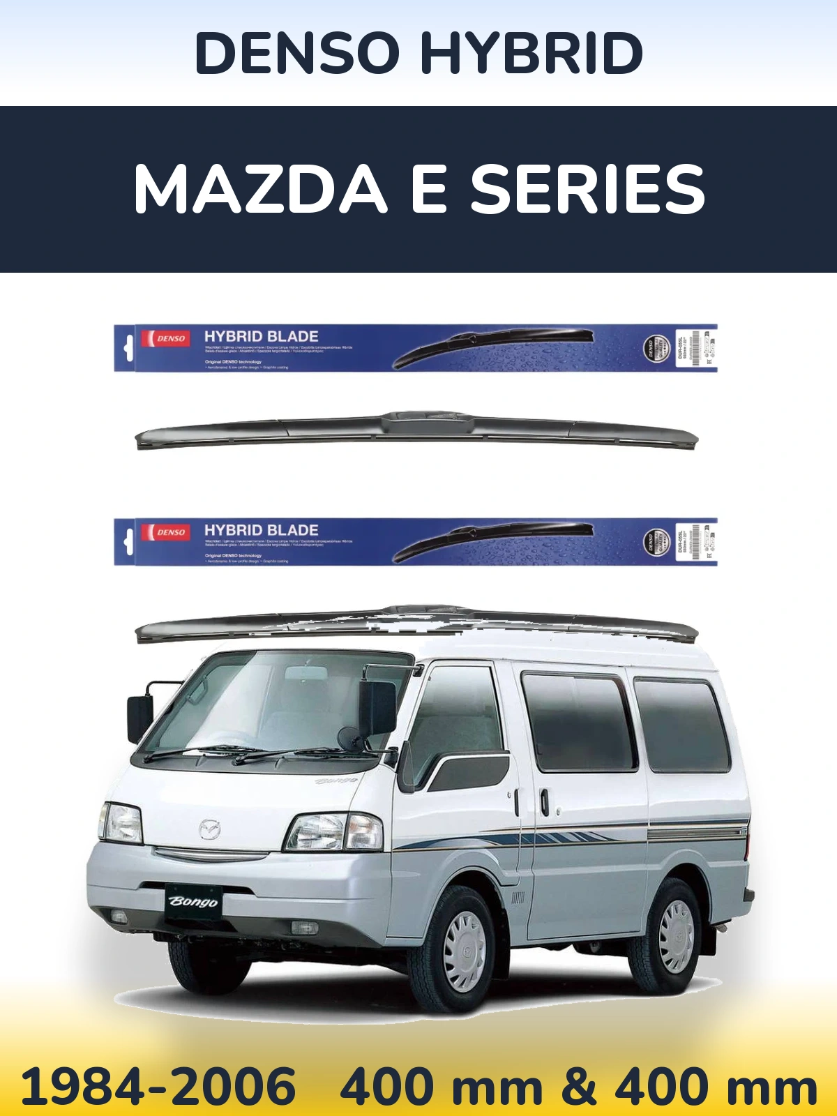 Torkarblad Denso Hybrid för Mazda E Series