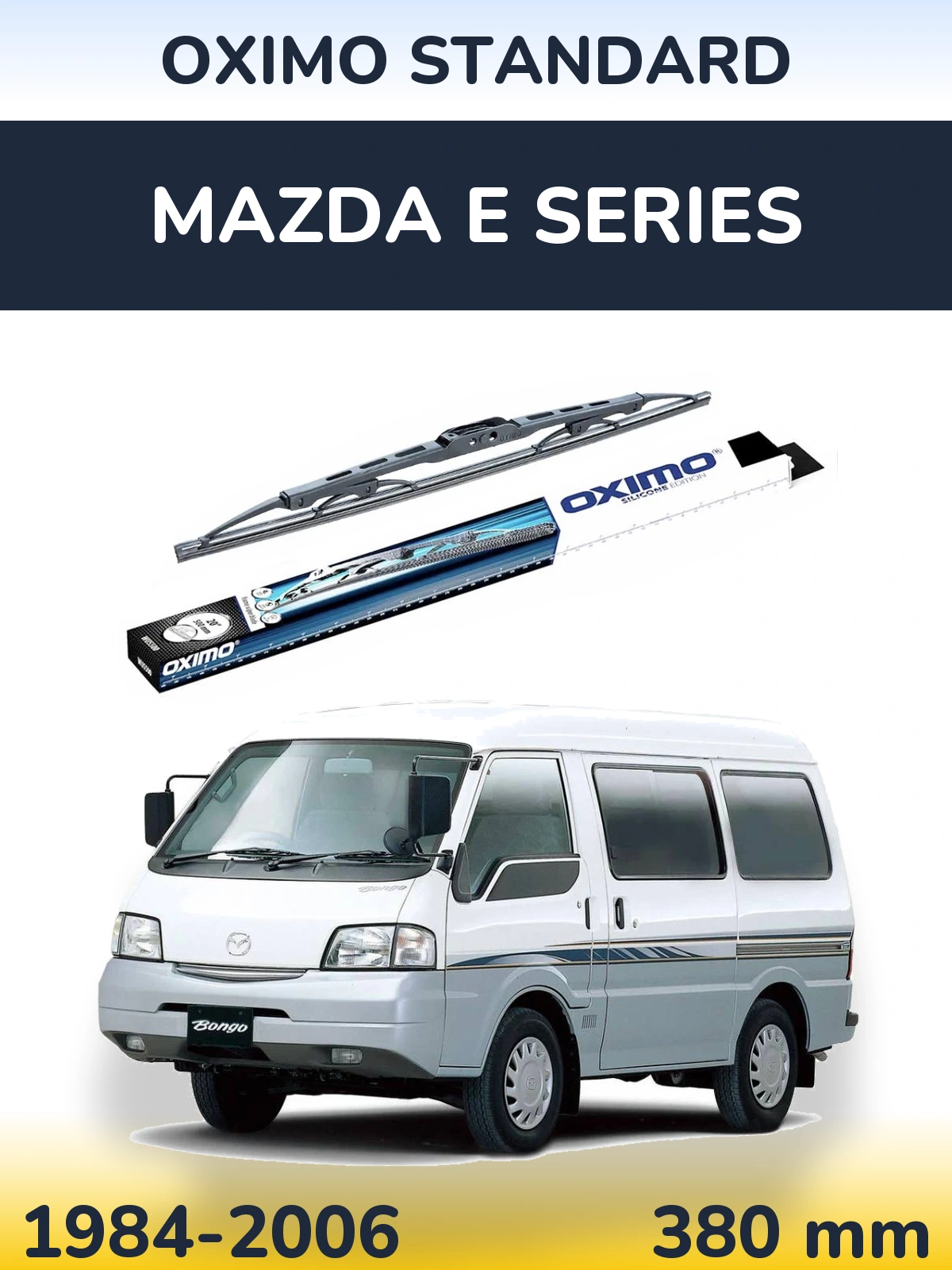 Torkarblad Oximo Standard för Mazda E Series