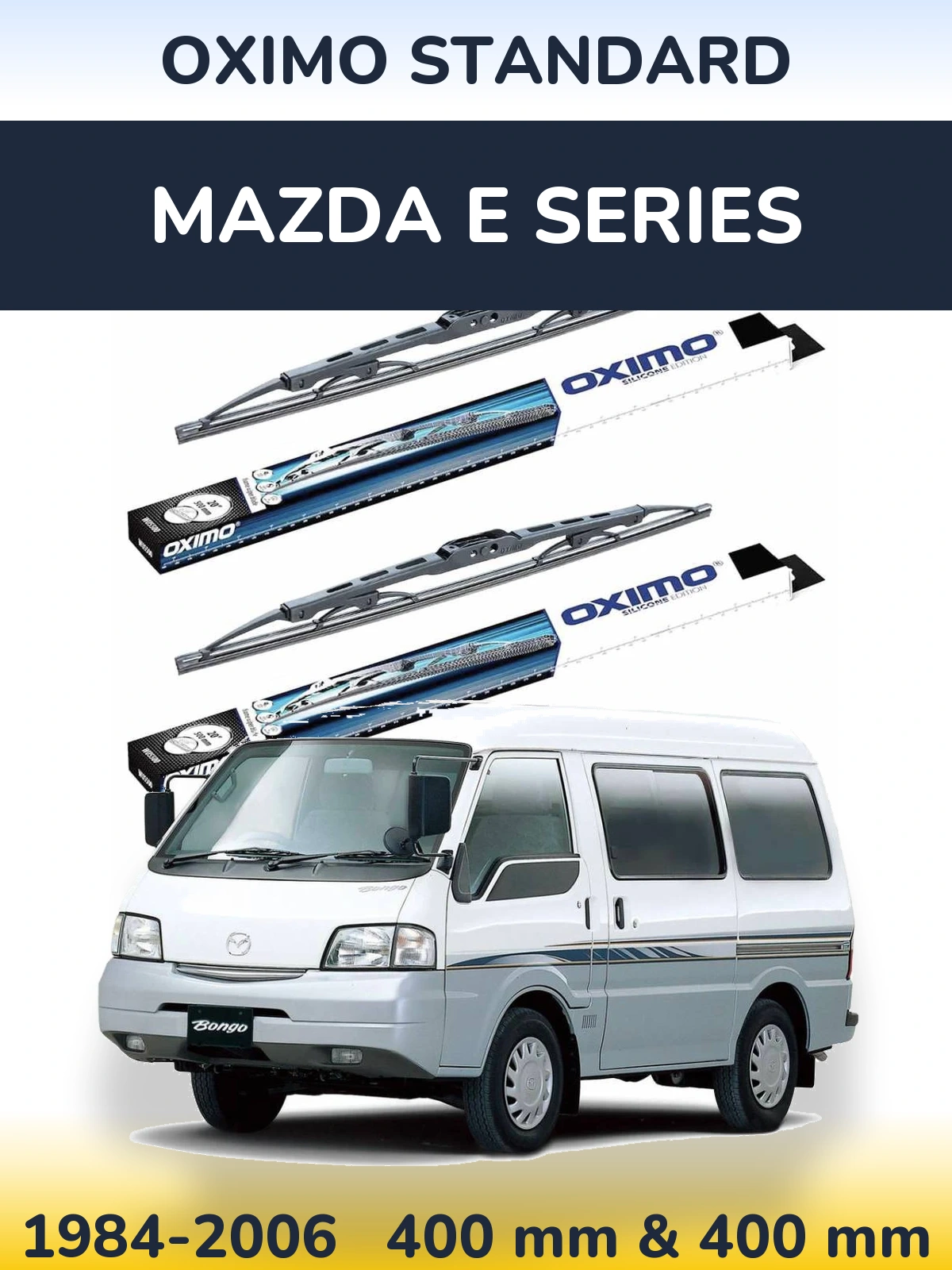 Torkarblad Oximo Standard för Mazda E Series