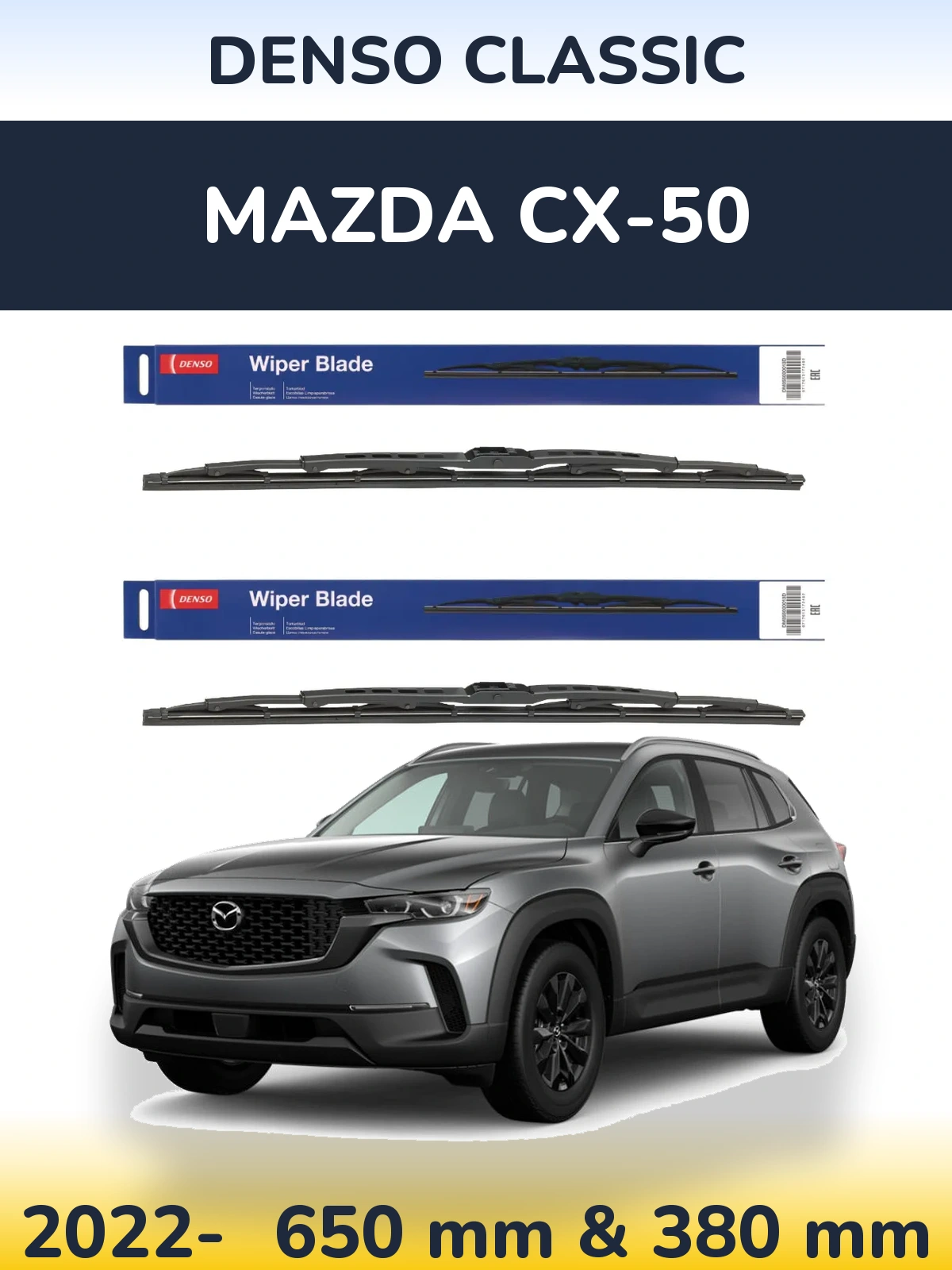 Torkarblad Denso Classic för Mazda CX-50
