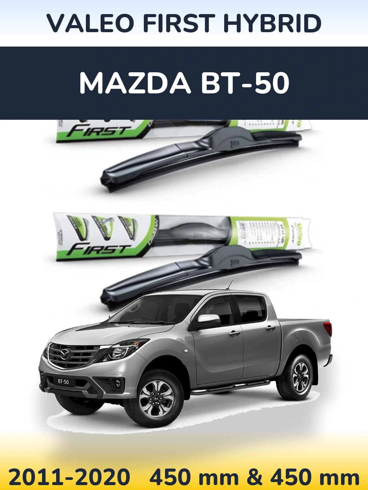 Torkarblad Valeo First Hybrid för Mazda BT-50