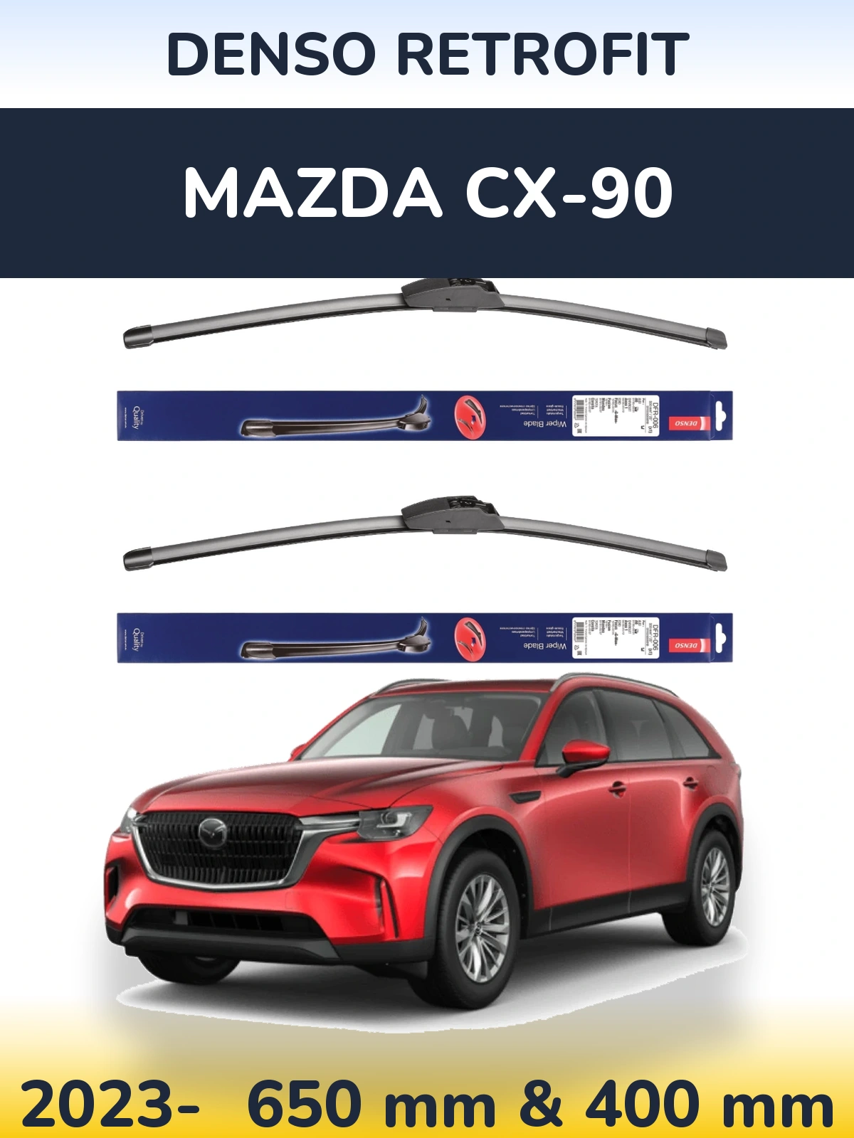 Torkarblad Denso Retrofit för Mazda CX-90