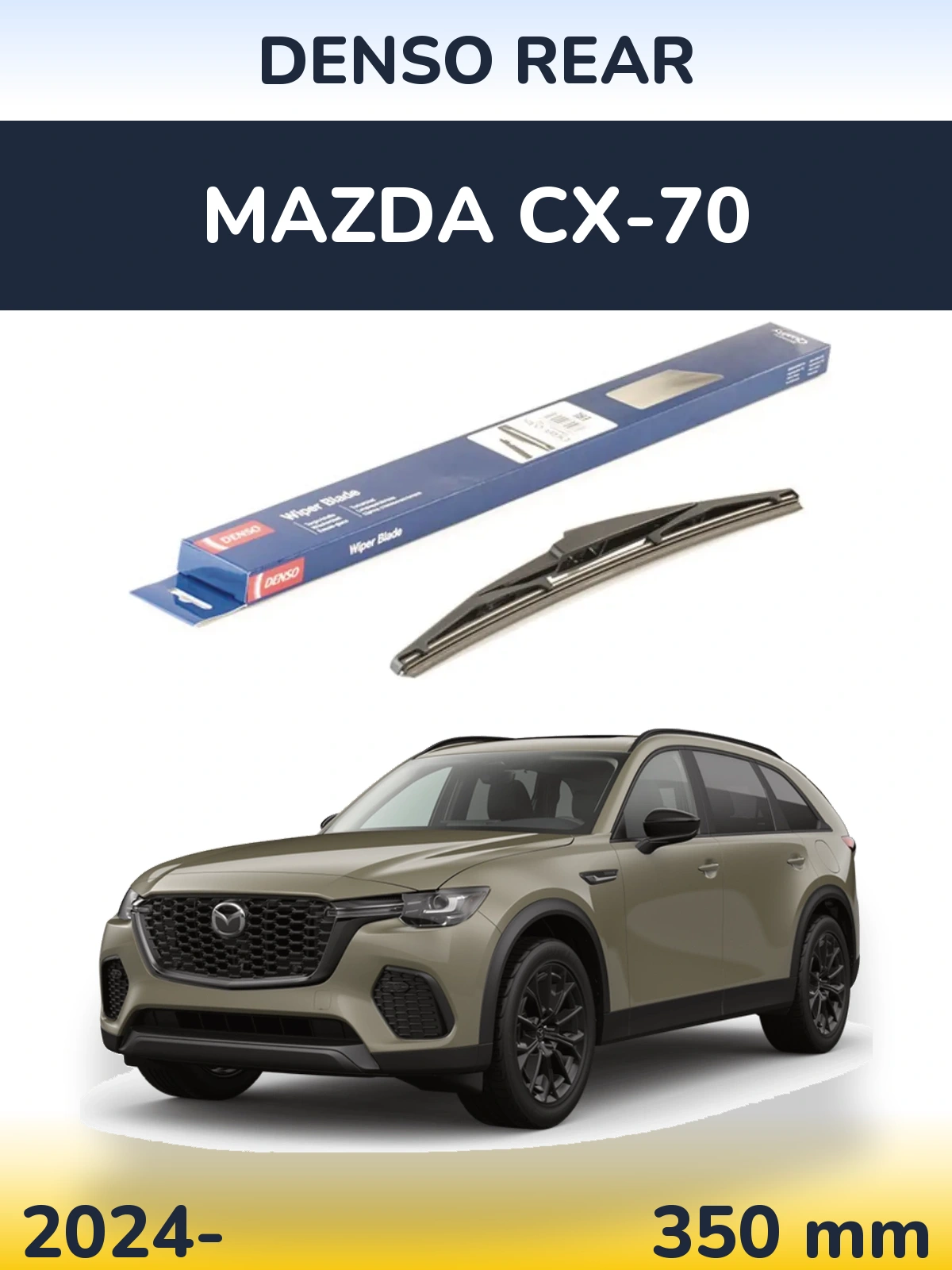 Torkarblad Denso Rear för Mazda CX-70