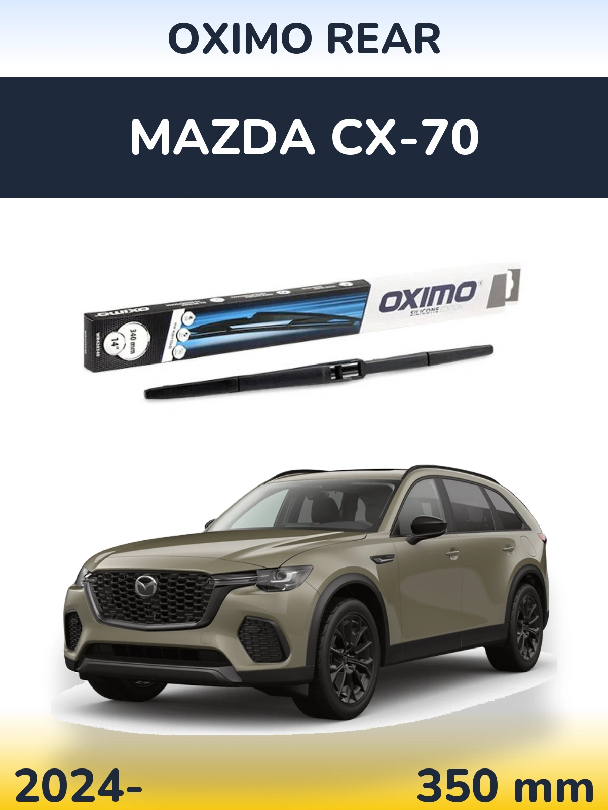 Torkarblad Oximo Rear för Mazda CX-70