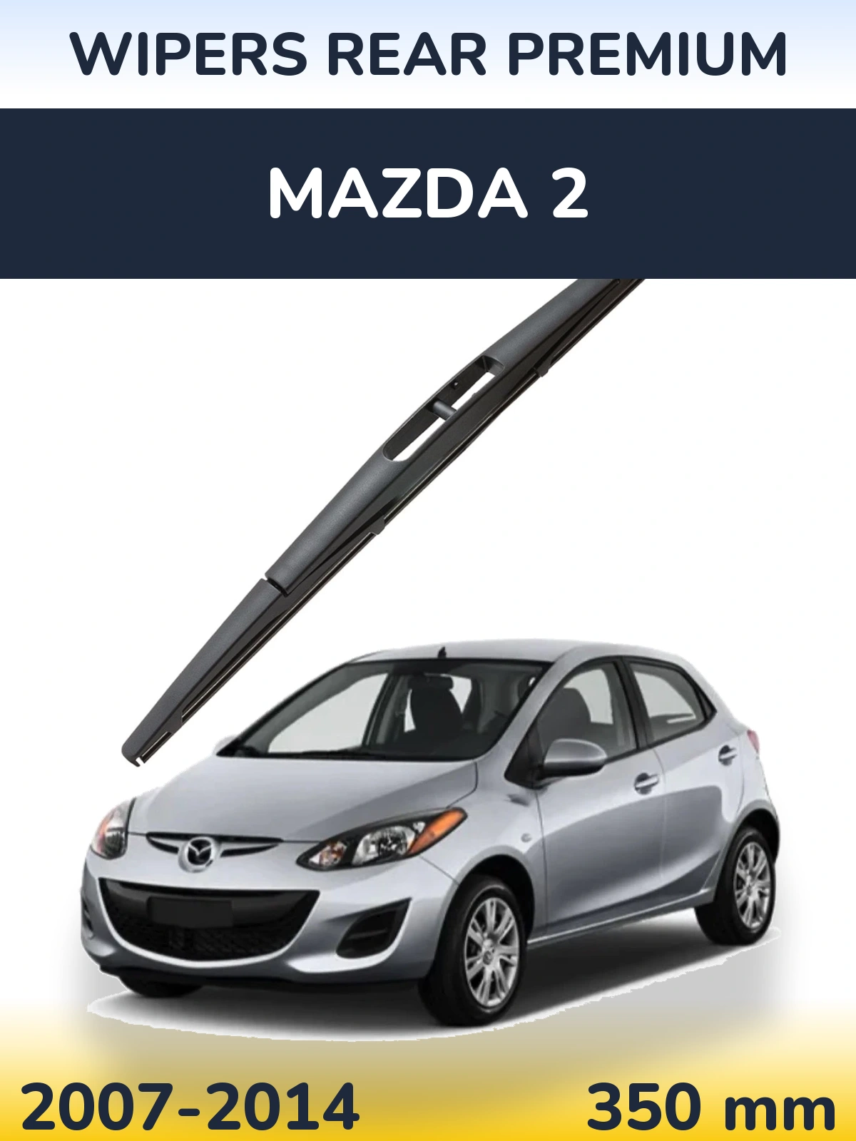 Torkarblad WIPERS REAR PREMIUM för Mazda 2