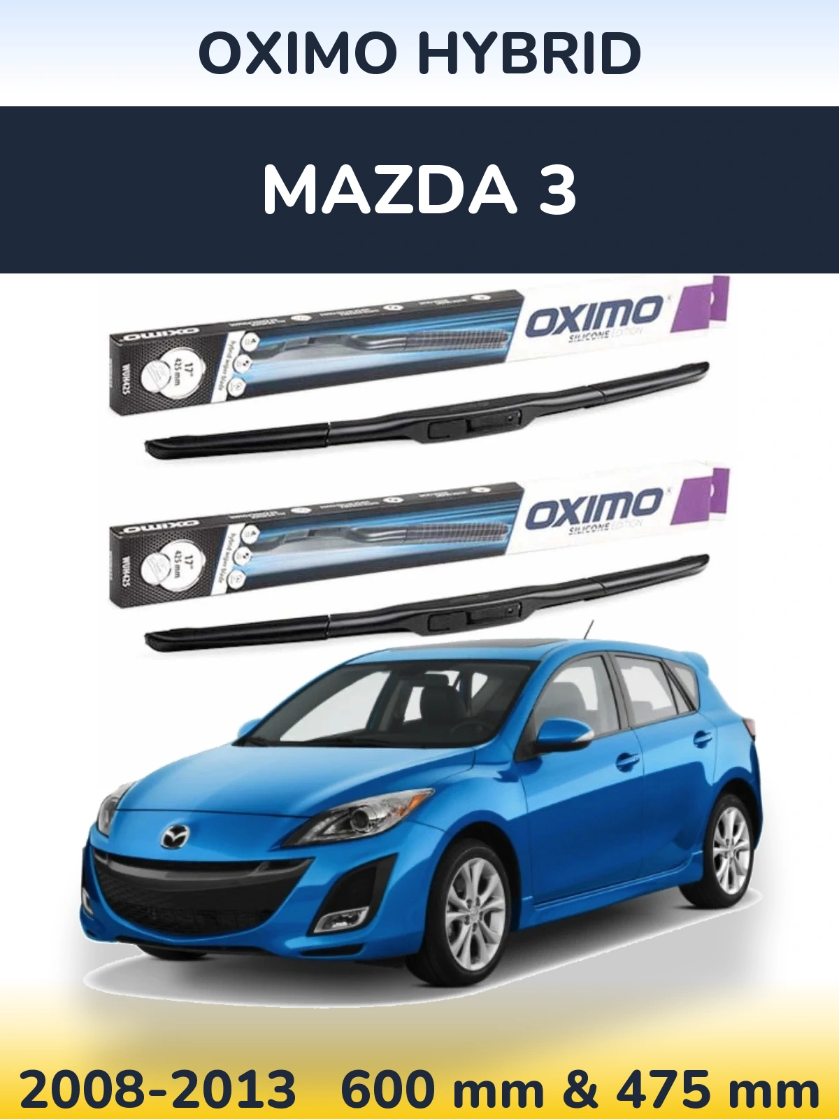 Torkarblad Oximo Hybrid för Mazda 3