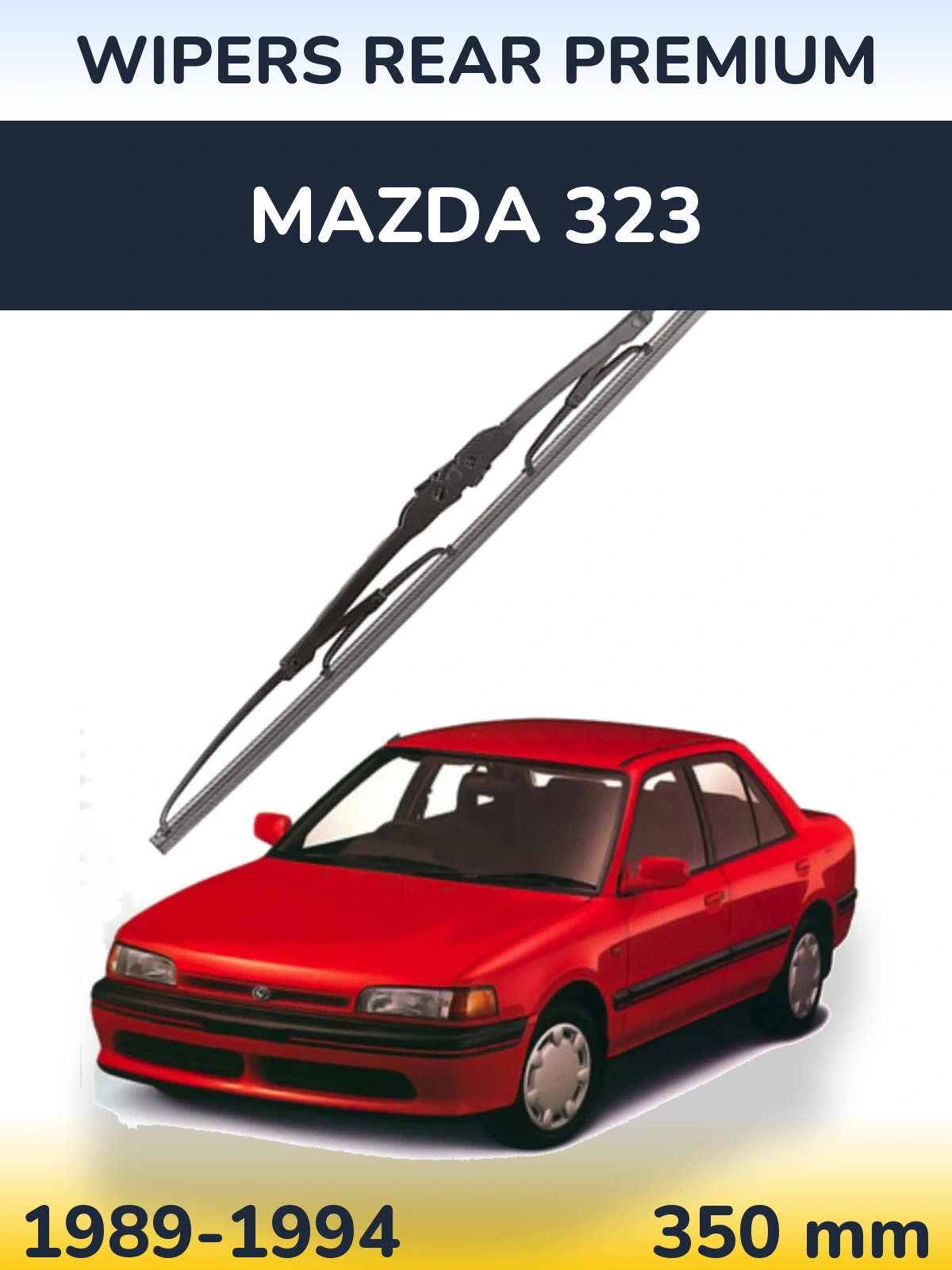 Torkarblad WIPERS REAR PREMIUM för Mazda 323
