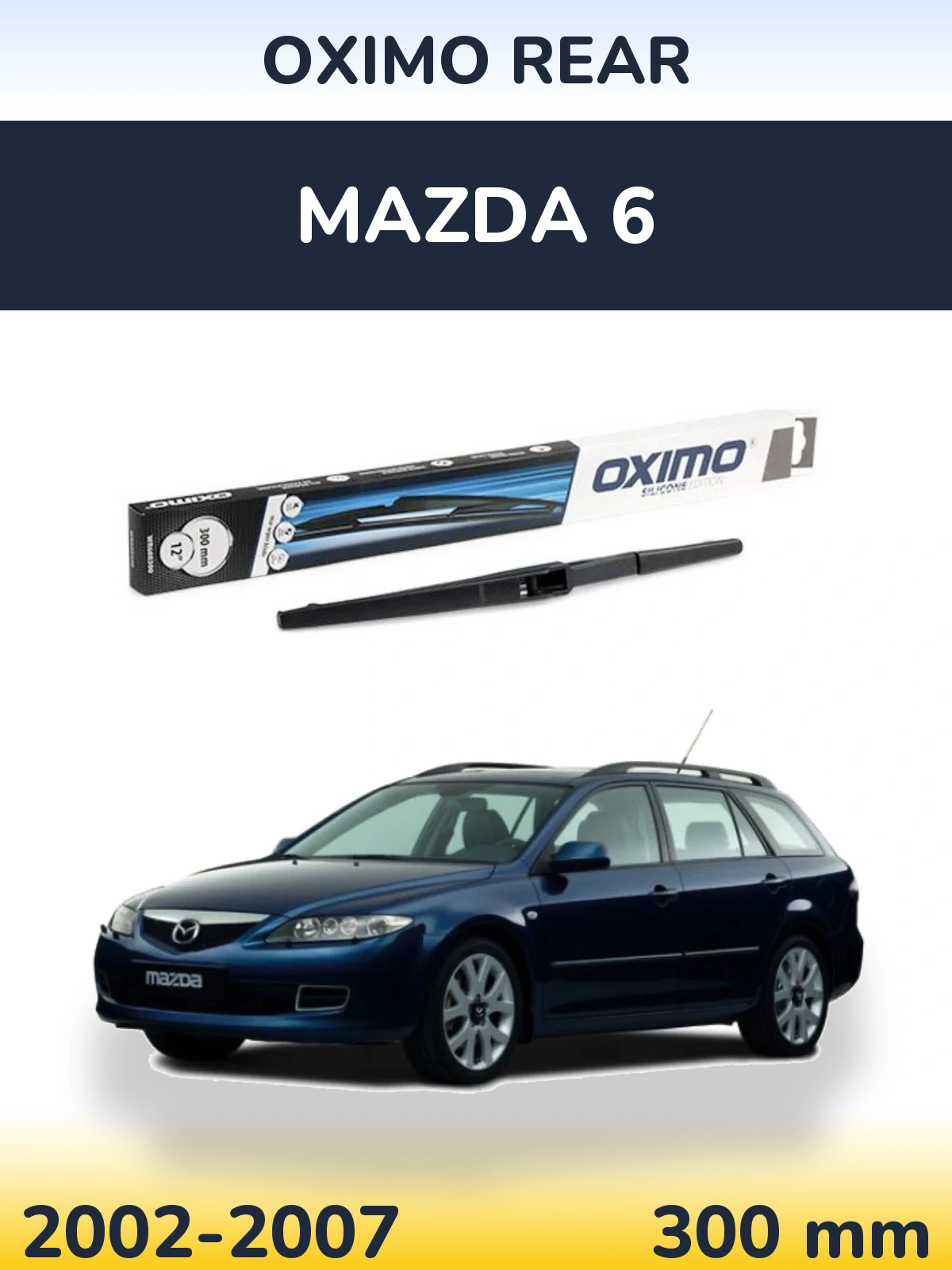 Torkarblad Oximo Rear för Mazda 6