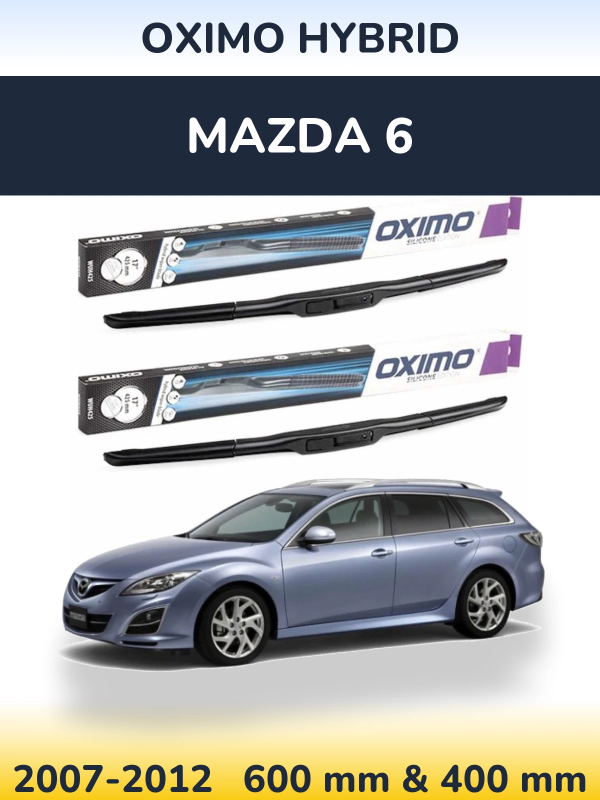 Torkarblad Oximo Hybrid för Mazda 6