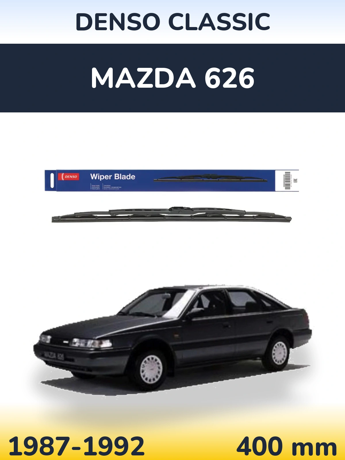 Torkarblad Denso Classic för Mazda 626