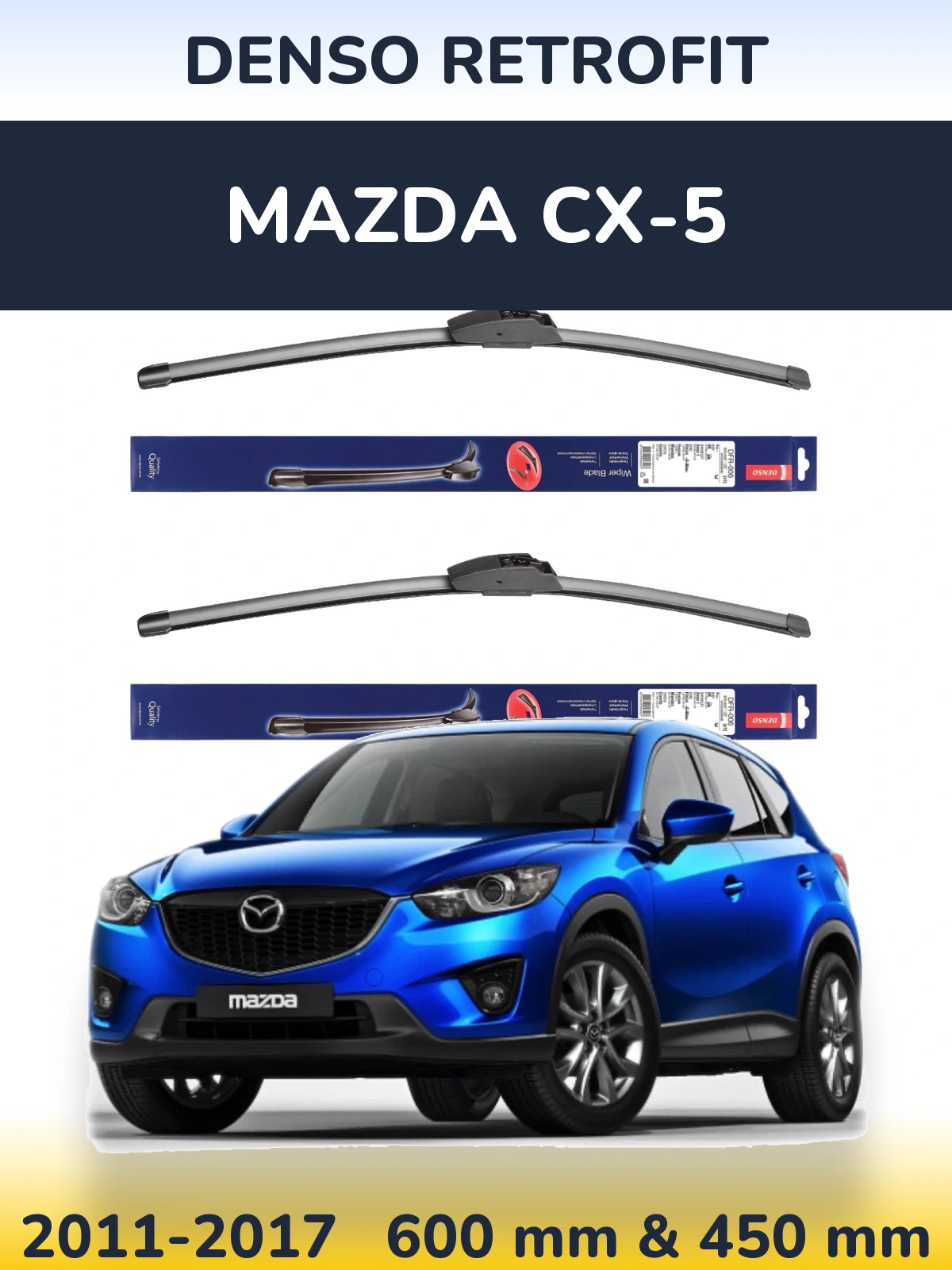 Torkarblad Denso Retrofit för Mazda CX-5